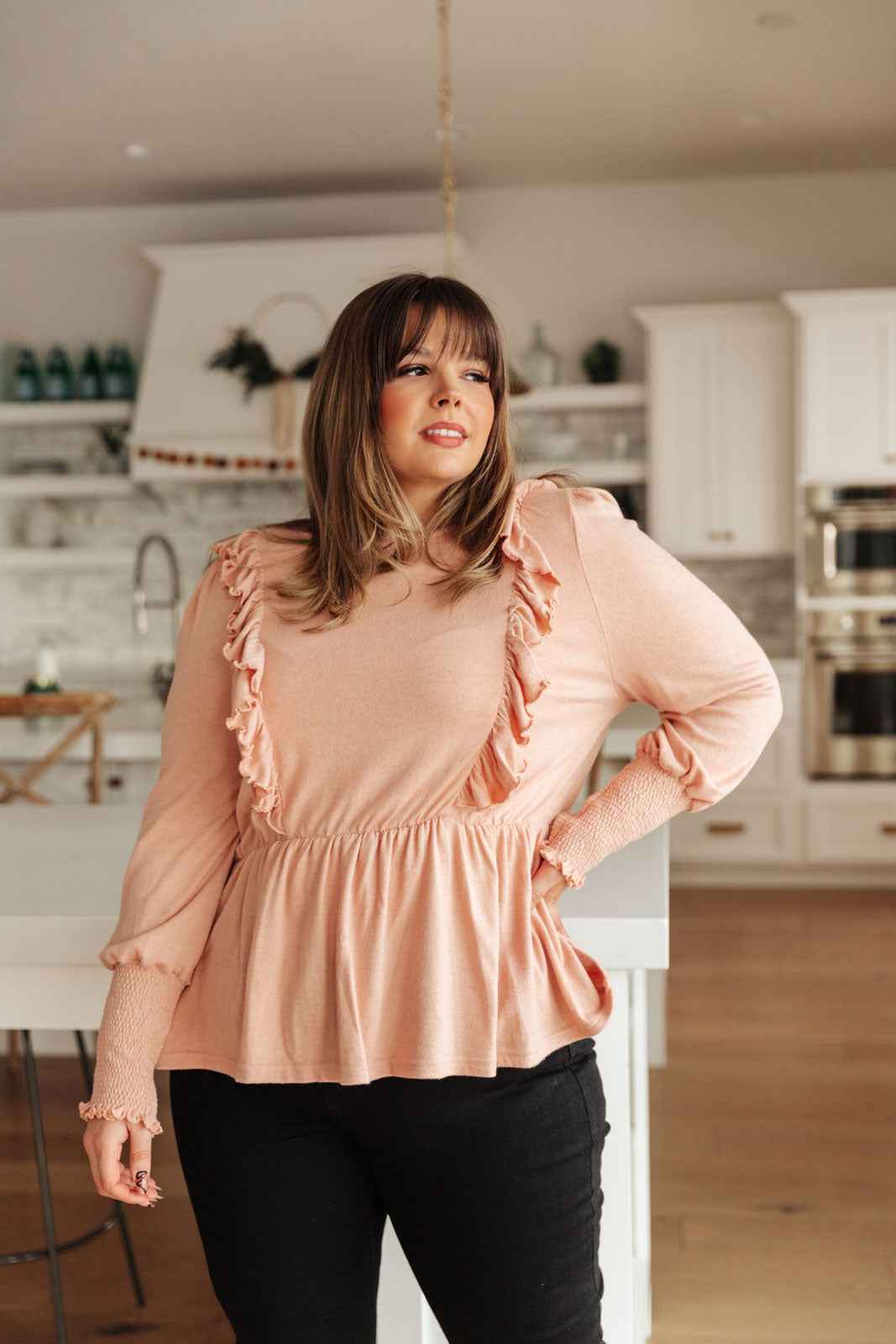 Sweet Confession Top In Blush - Liarian Unlimited Boutique