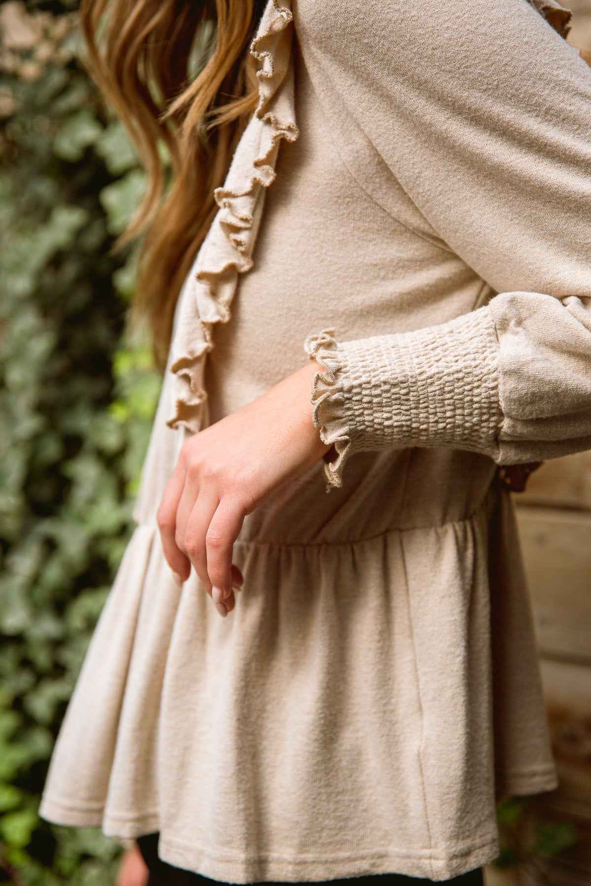 Sweet Confession Top In Seashell - Liarian Unlimited Boutique