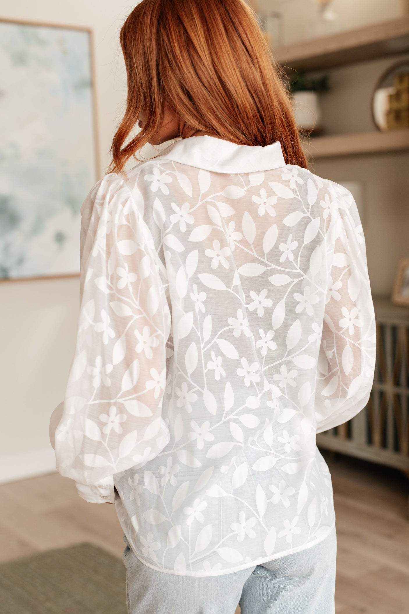 Sweet Serotonin Lace Button Up - Liarian Unlimited Boutique