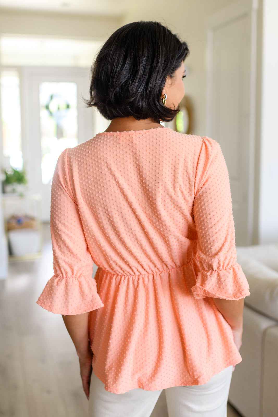 Sweet Sherbet Swiss Dot Top - Liarian Unlimited Boutique