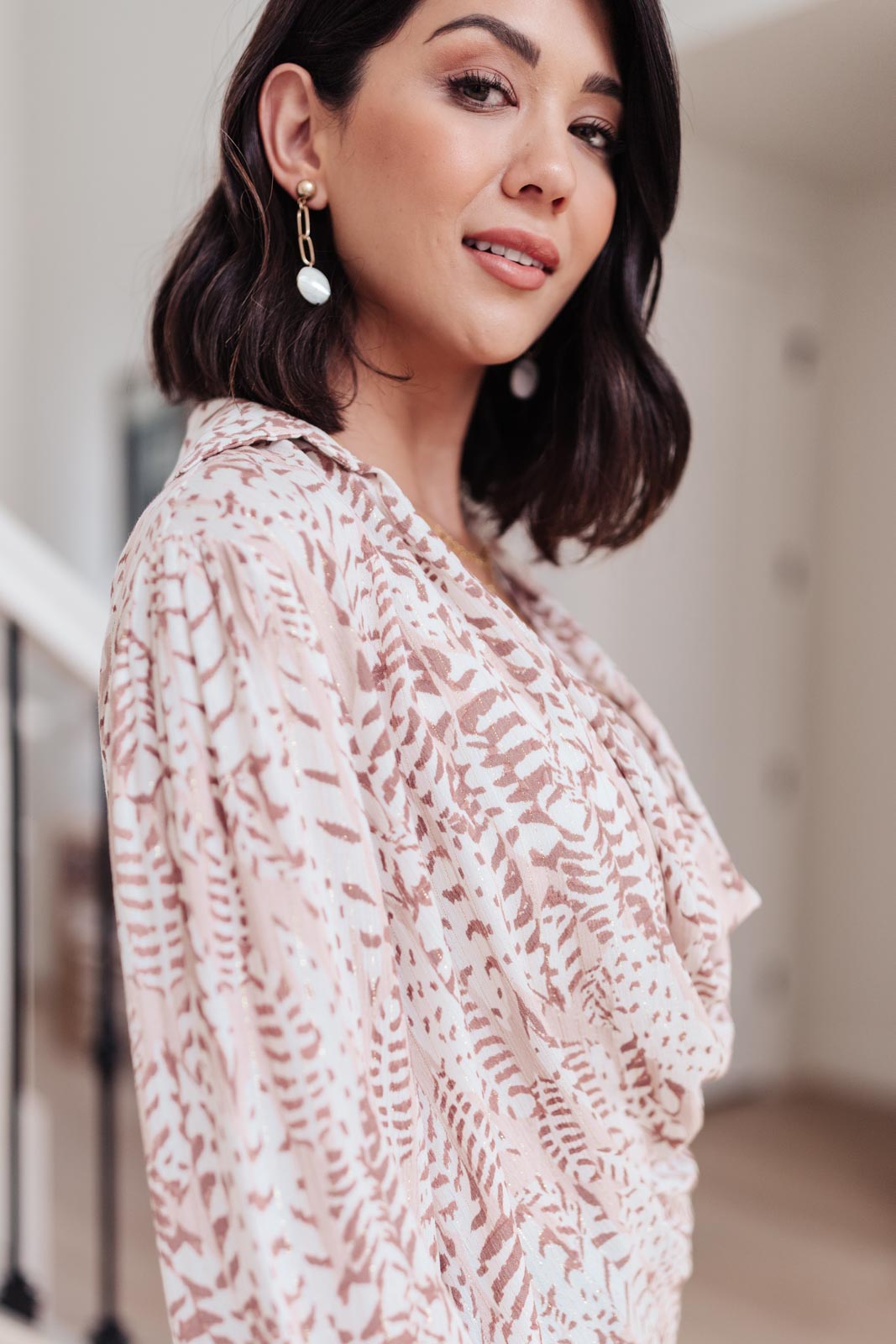 Top de cuello alto Take Flight