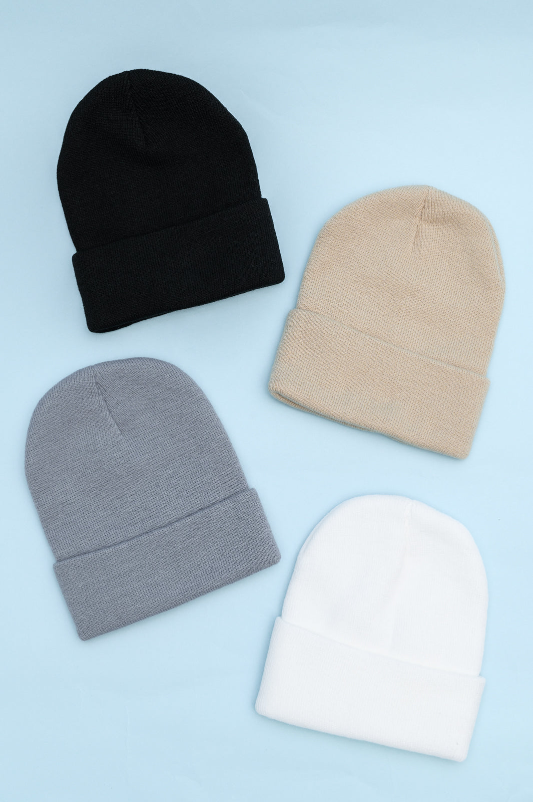 El conjunto básico de gorro de las cuatro estaciones
