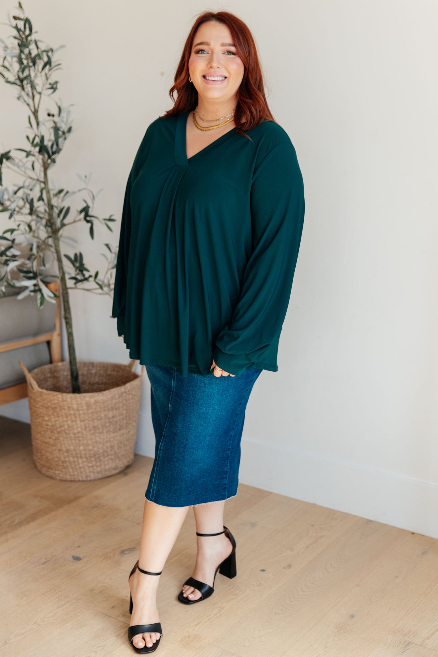 Top con mangas abullonadas "Esta es tu canción"