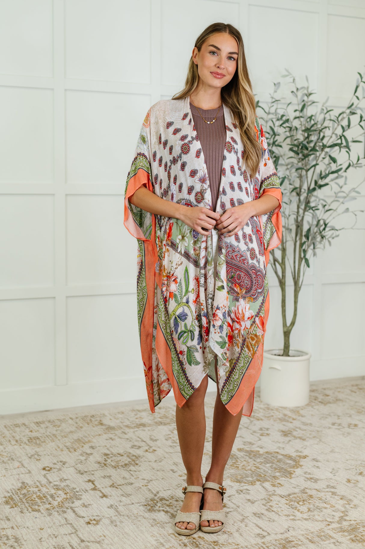 Kimono abierto al frente Tide to Me
