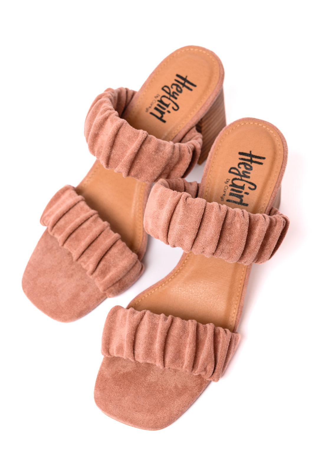 Tacones Tropic Like it's Hot en ante ruborizado