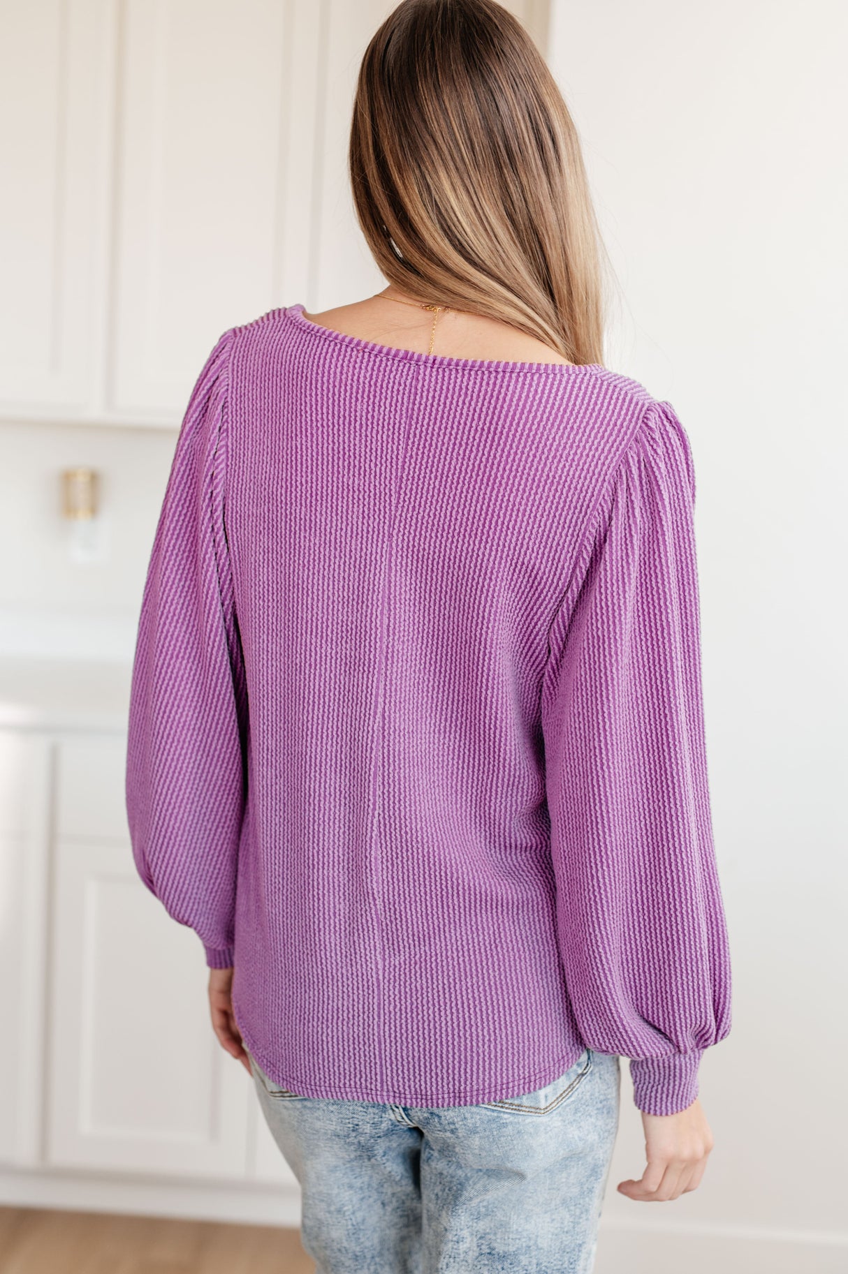 True to Your Word Balloon Sleeve Top - Liarian Unlimited Boutique