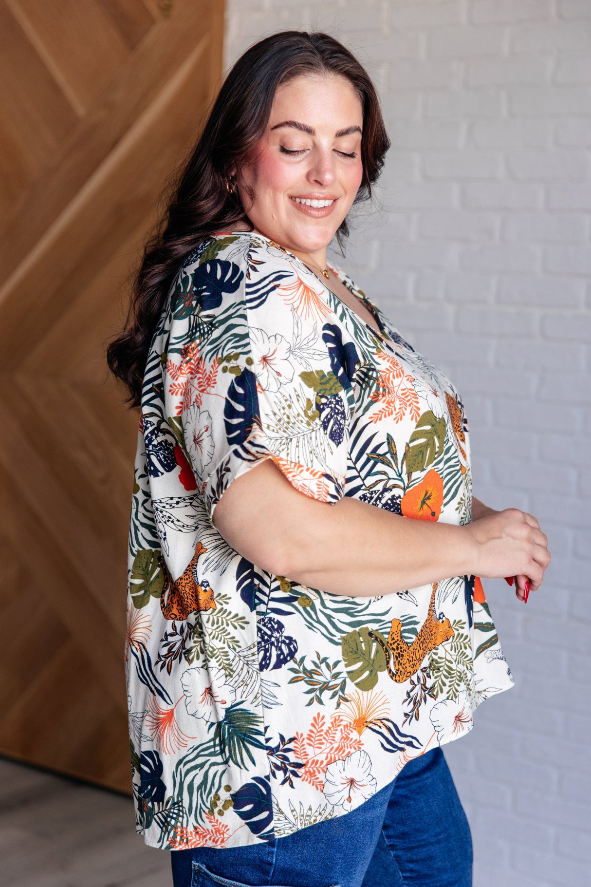 Blusa con mangas dolman de Truly Paradise