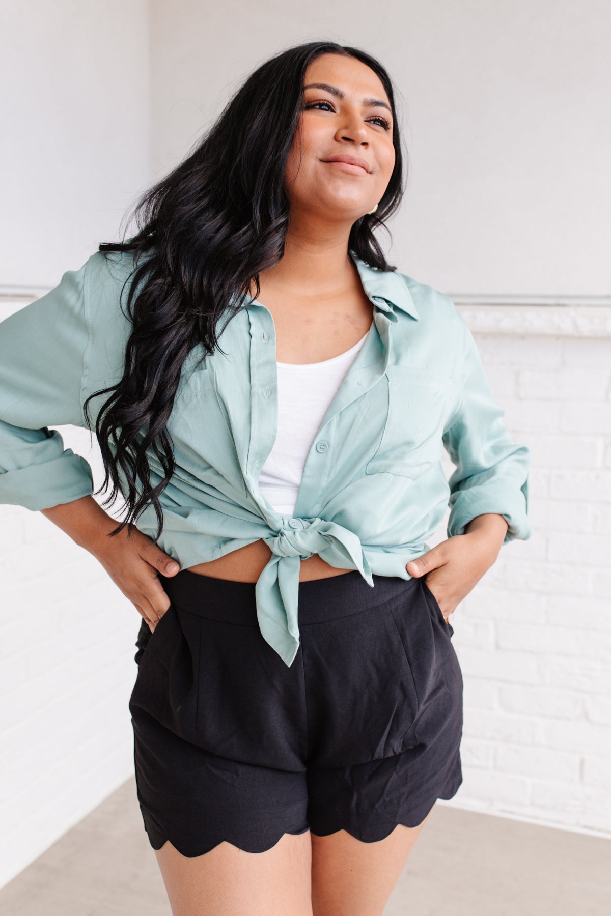 Blusa Confianza Inquebrantable en Azul Claro