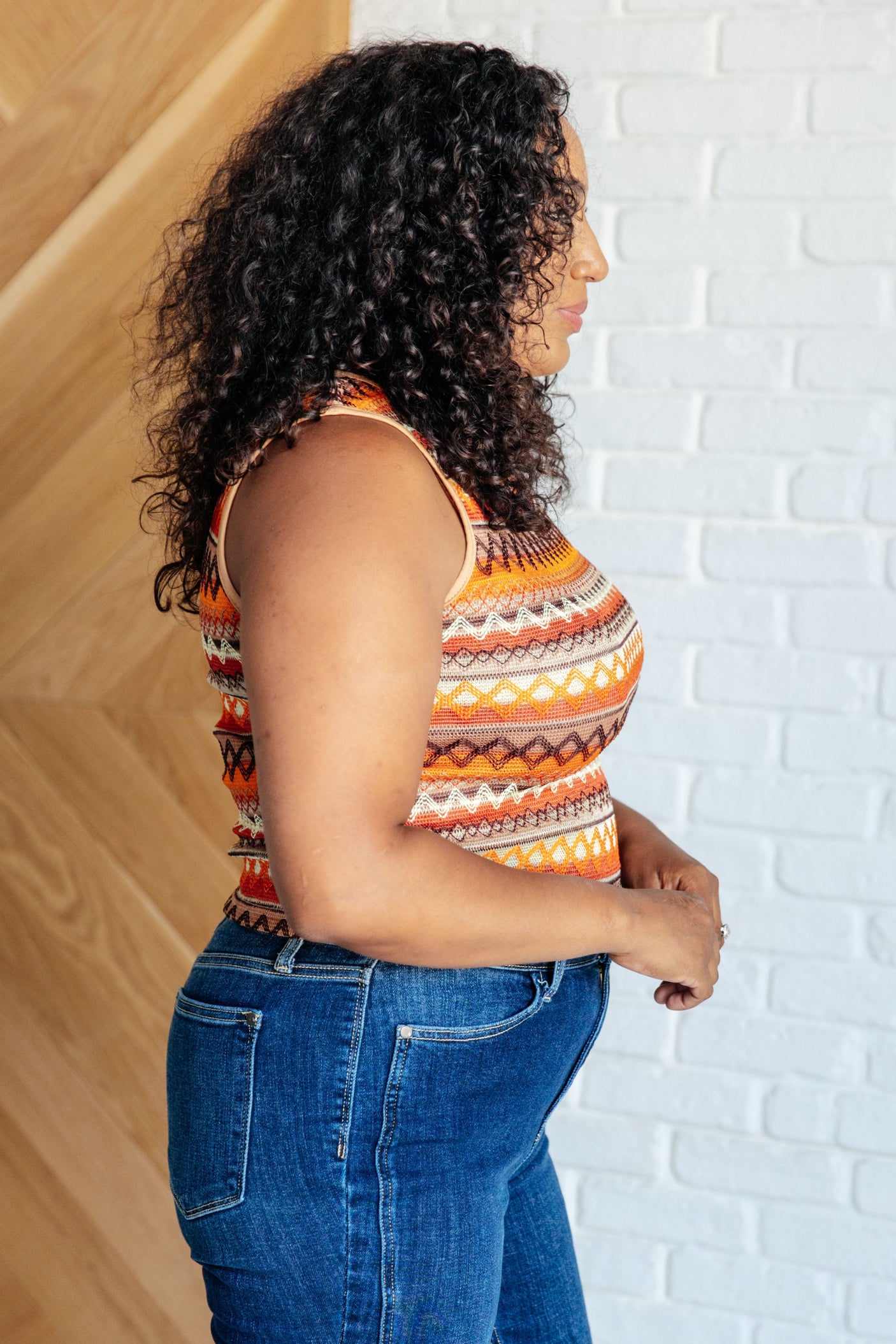 Camiseta de punto Up in My Feelings