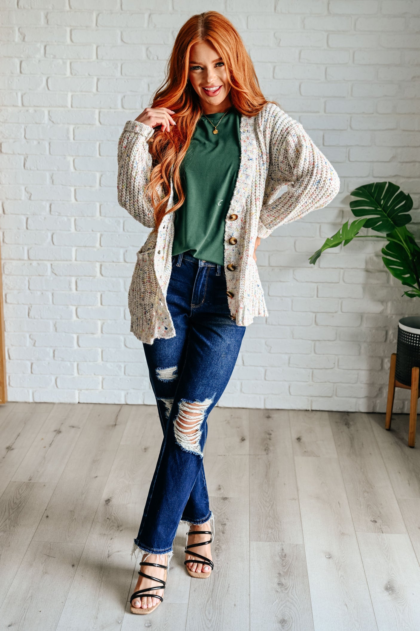 Camiseta Uptown Crew en verde