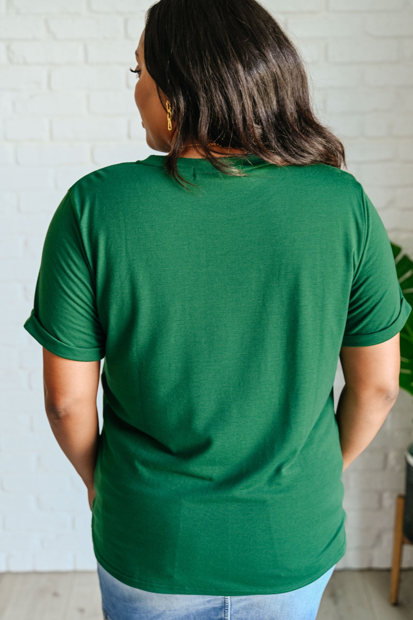 Camiseta Uptown Crew en verde