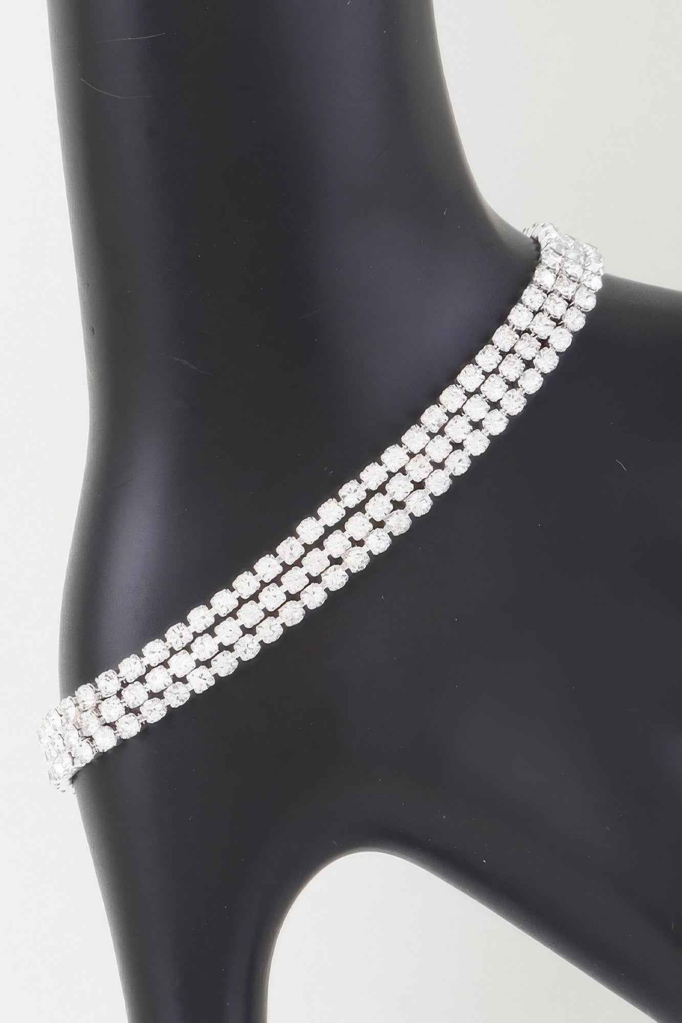 Triple Cubic Jewel Bracelet