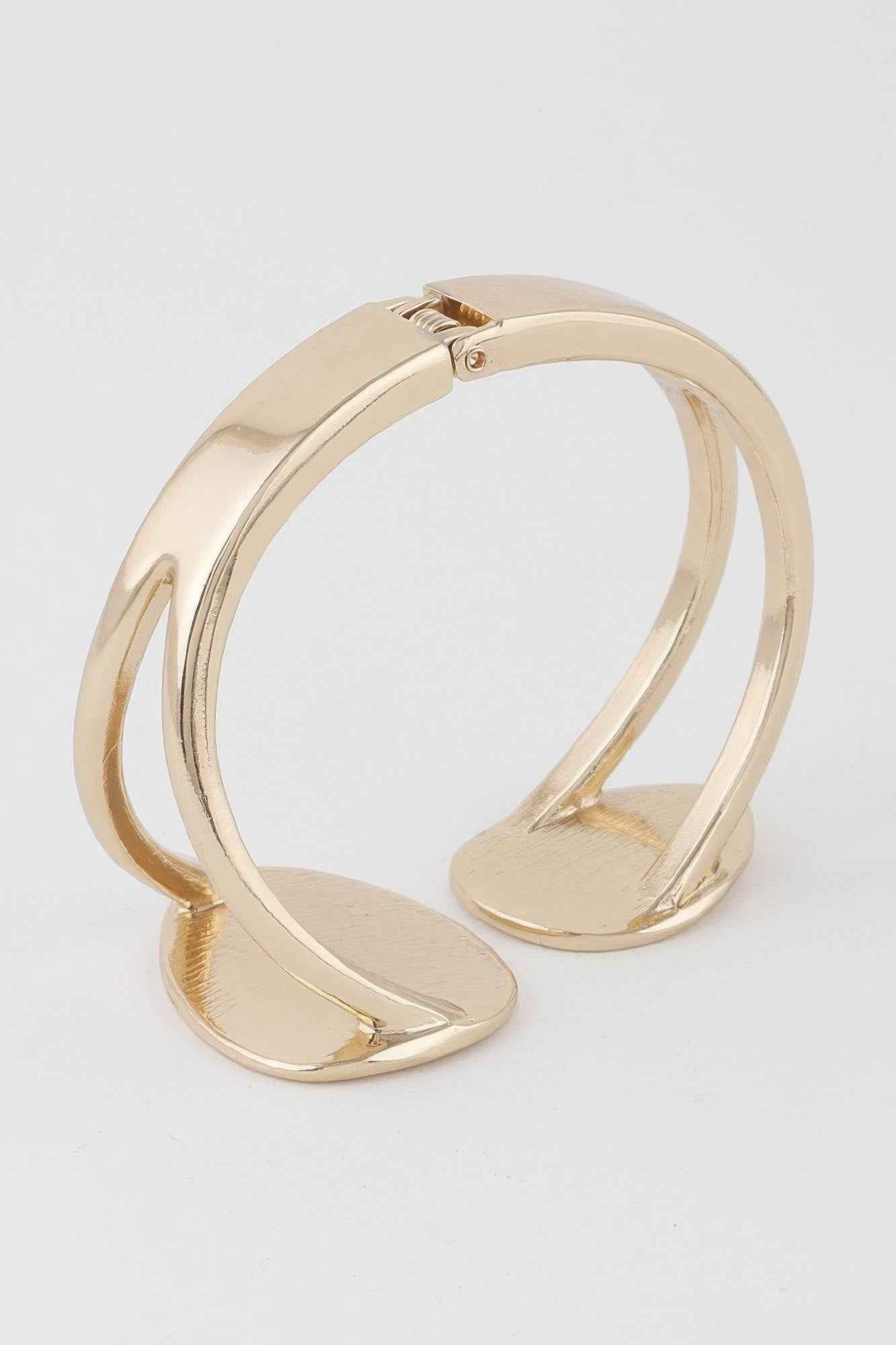 Flat Stone Wrap Bracelet