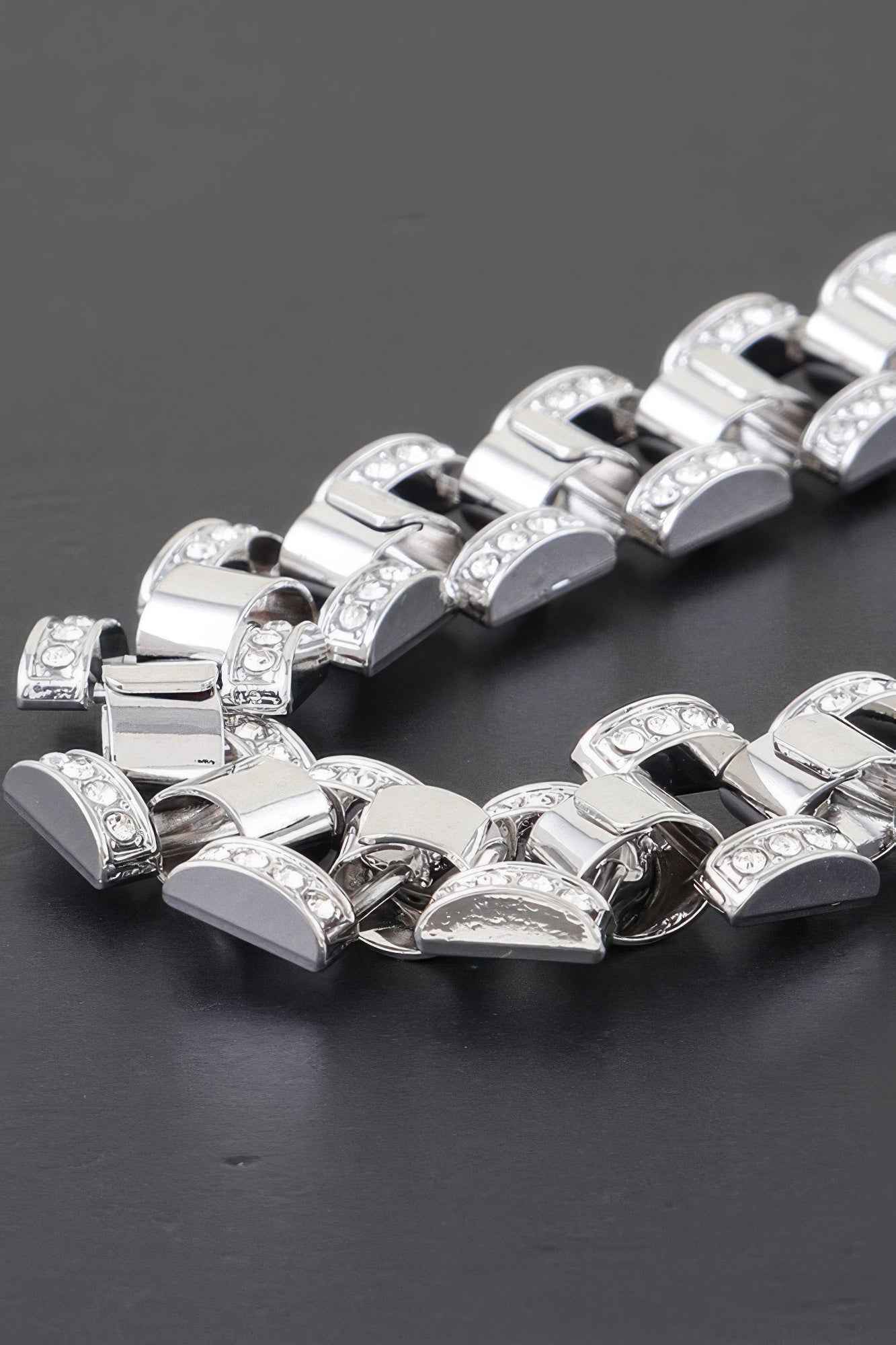 Jeweled Box Chain Necklacee