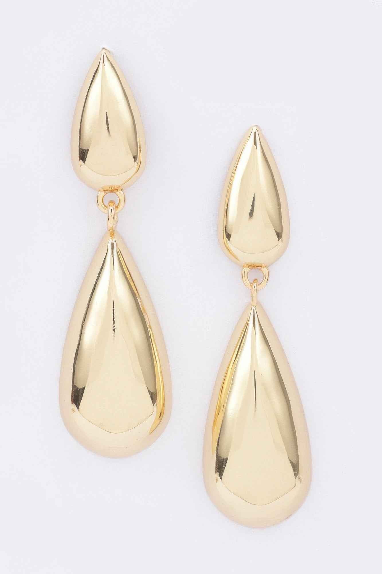 Gold Plated Metal Earring