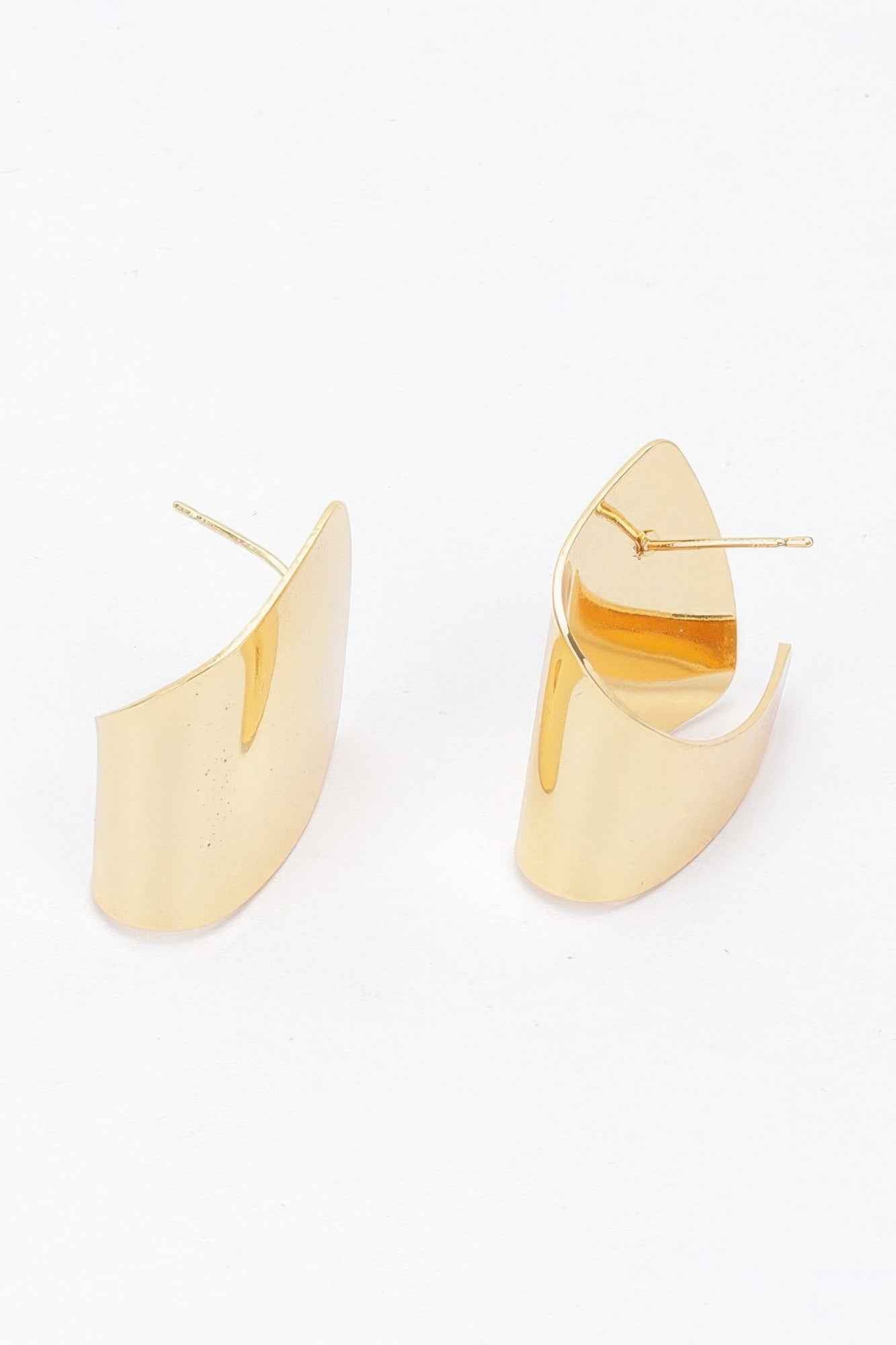 Gold Plated Metal Earring