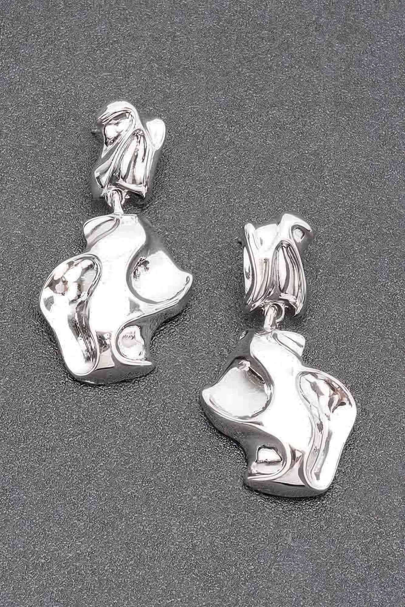 Gold Plated Metal Earring