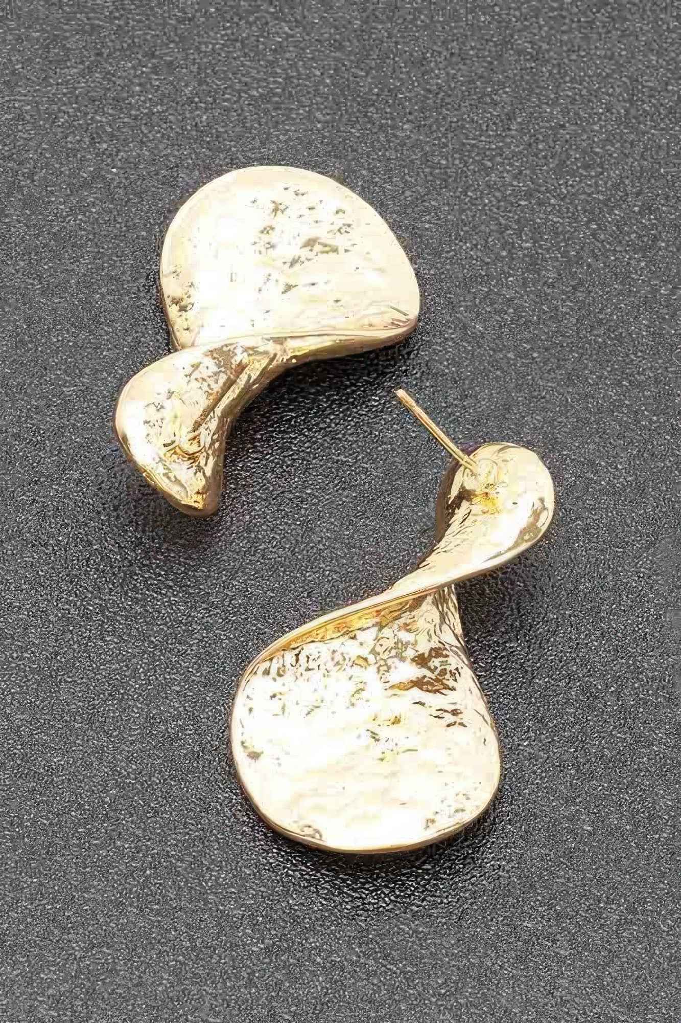 Gold Plated Metal Earring