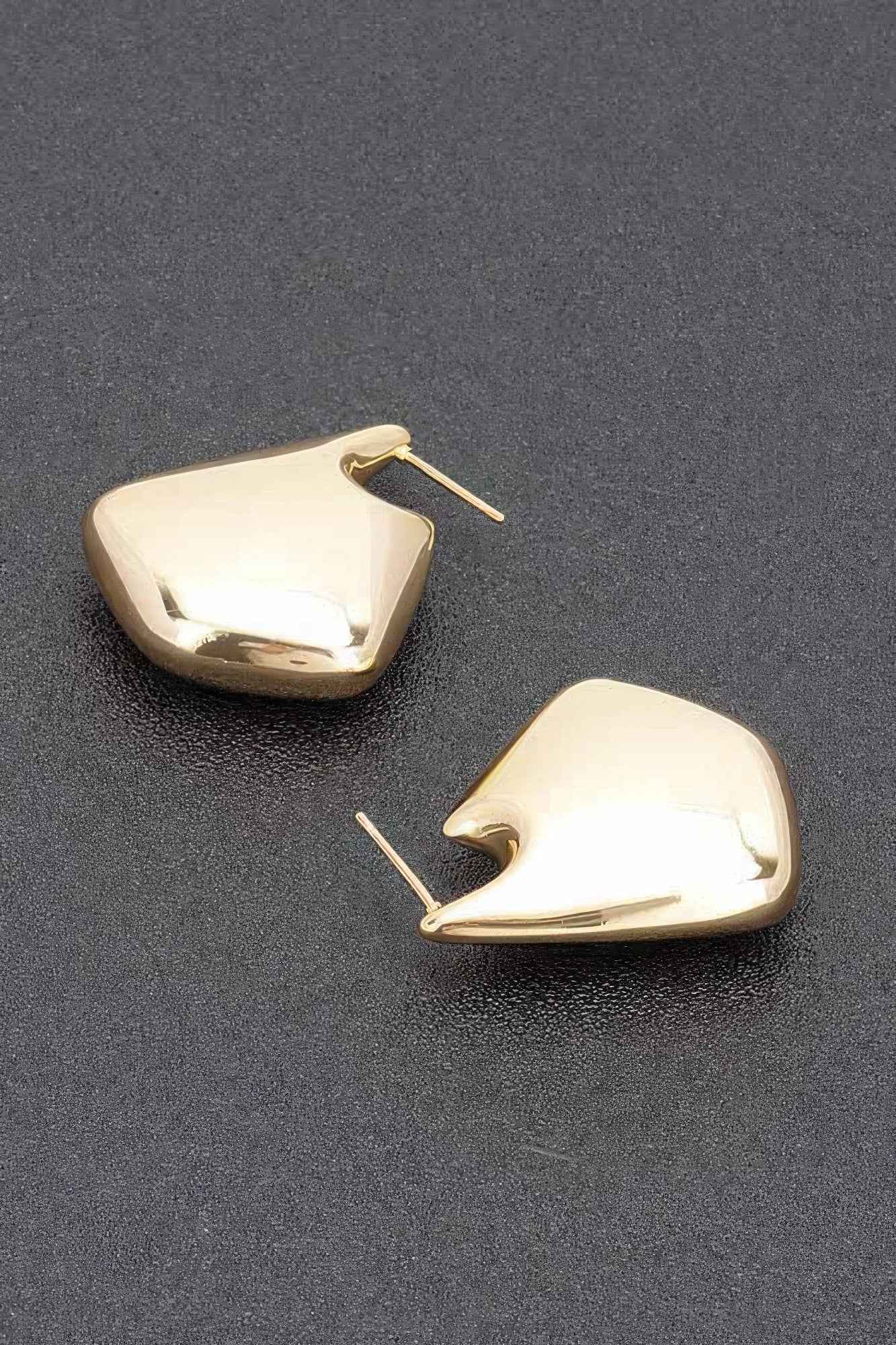 Gold Plated Metal Earring