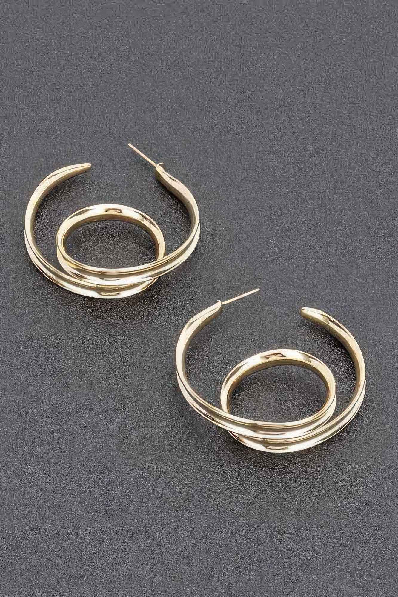 Gold Plated Metal Earring