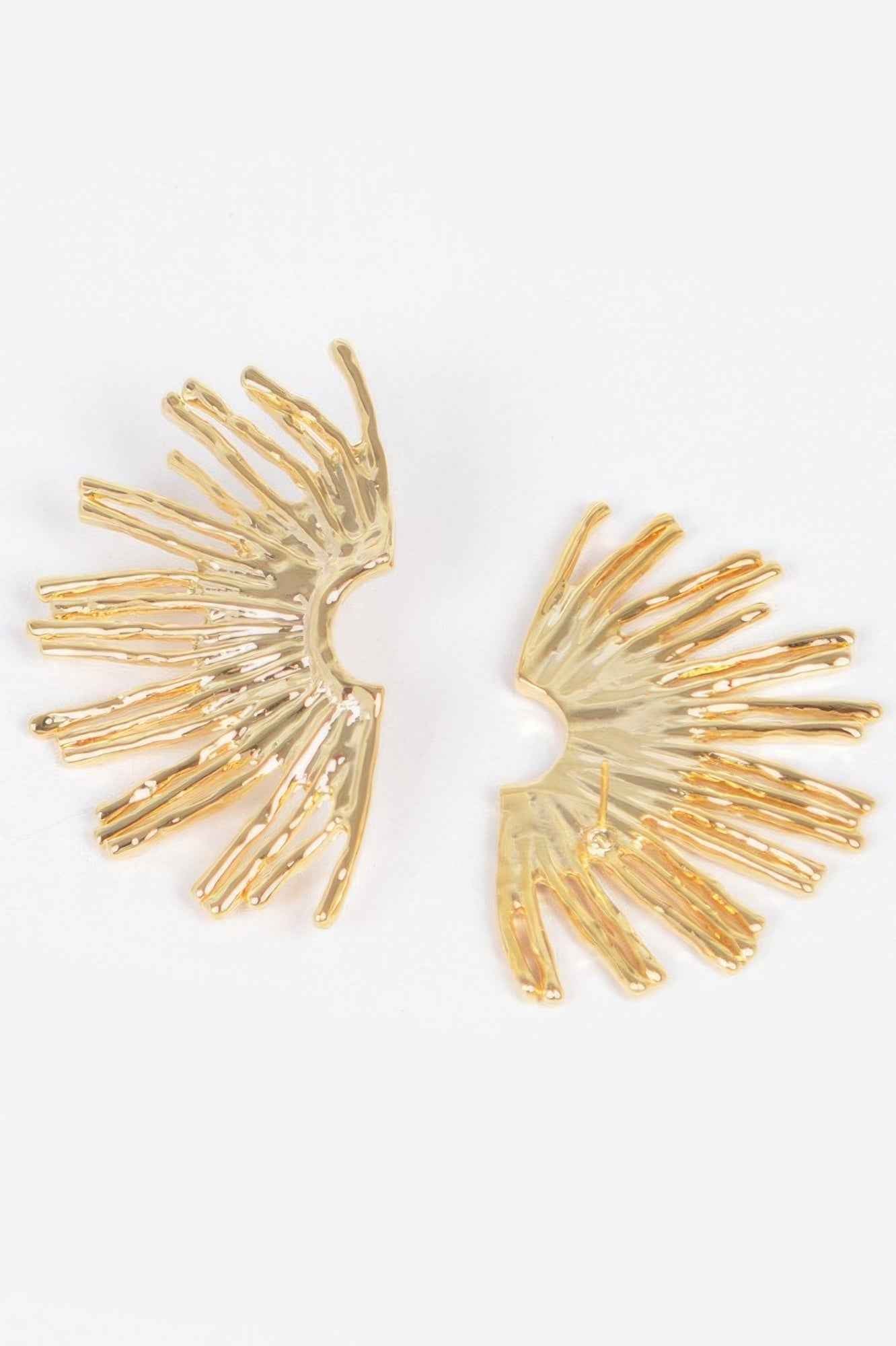 Metal Gold Plated Earring