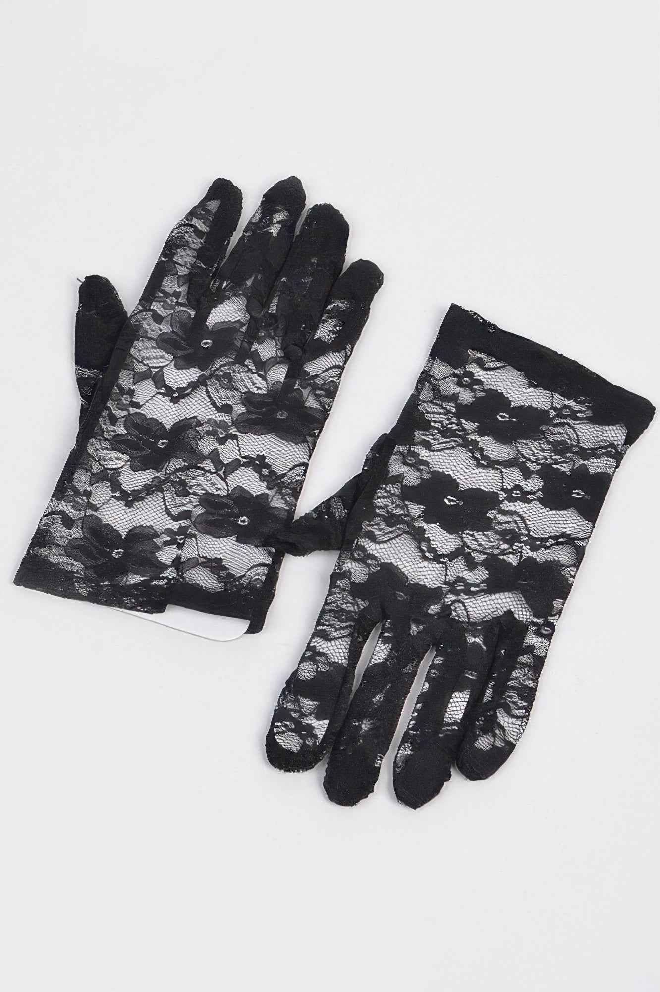 Flower Fishnet Glove