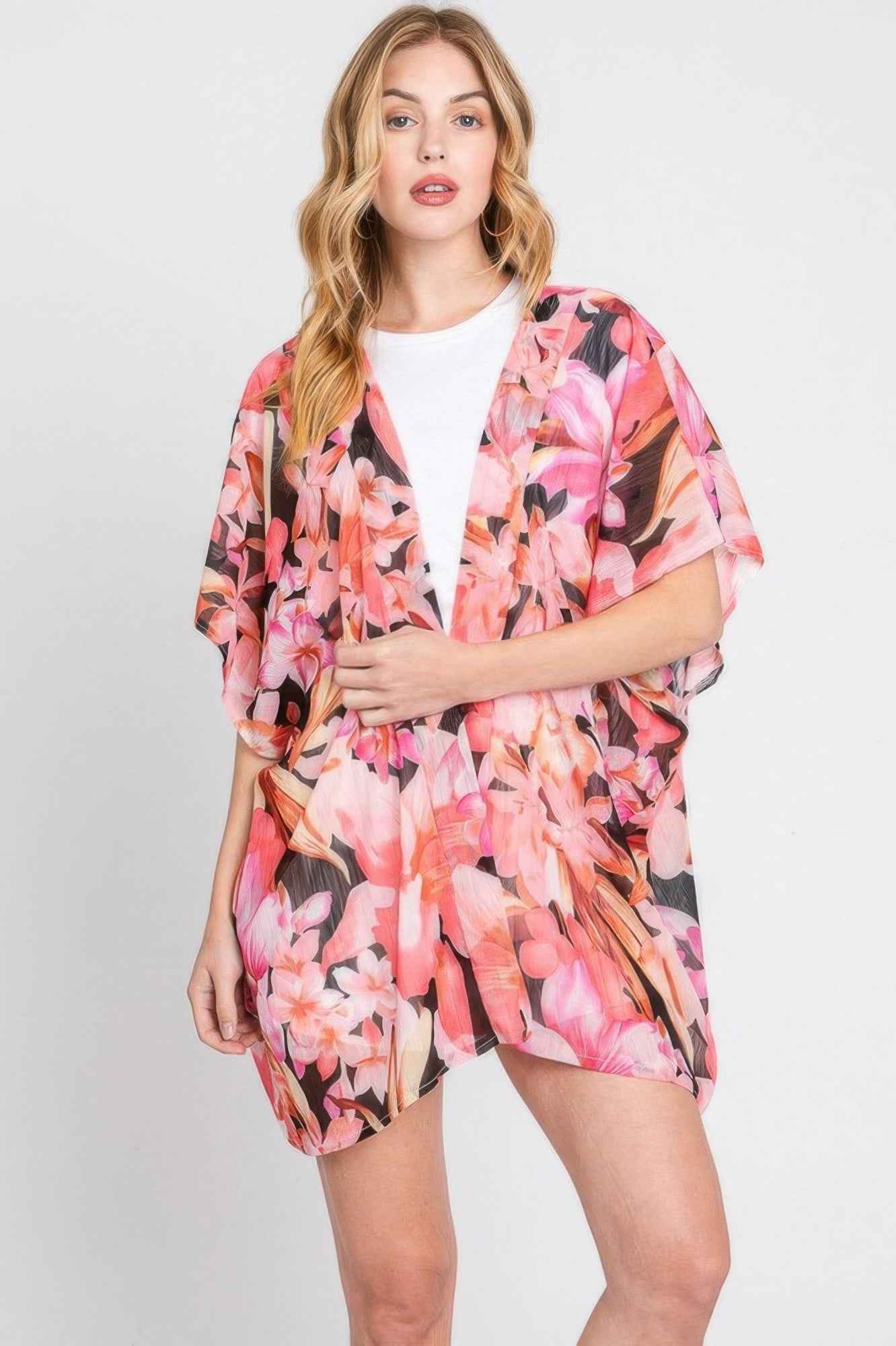 Floral Print Cover-up