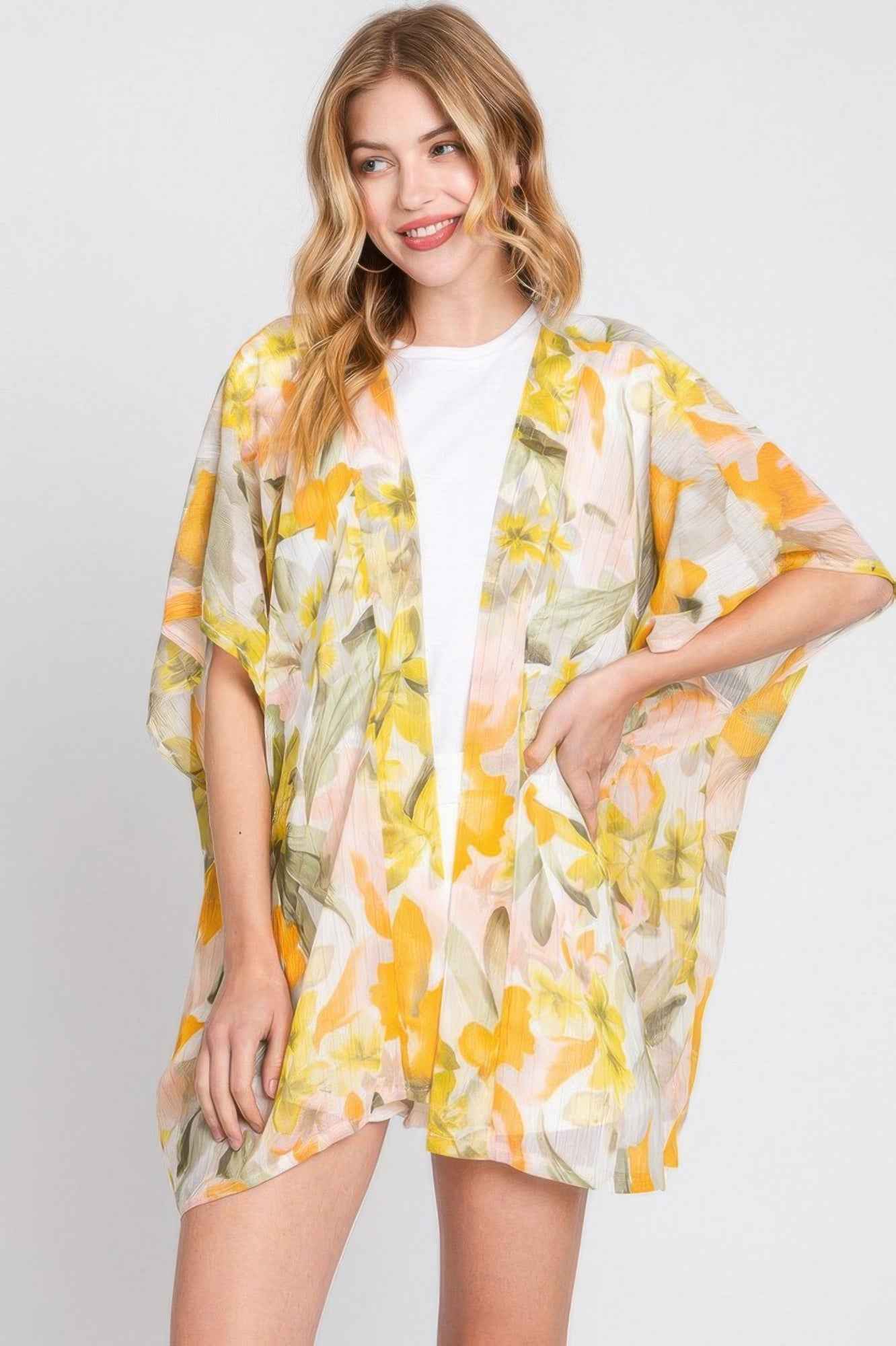 Floral Print Cover-up