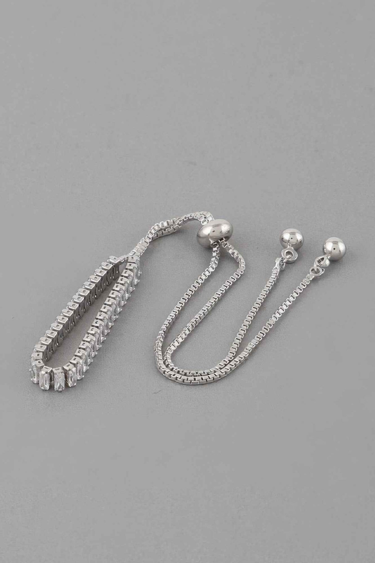 Classic Rhinestone Adjustable Bracelet