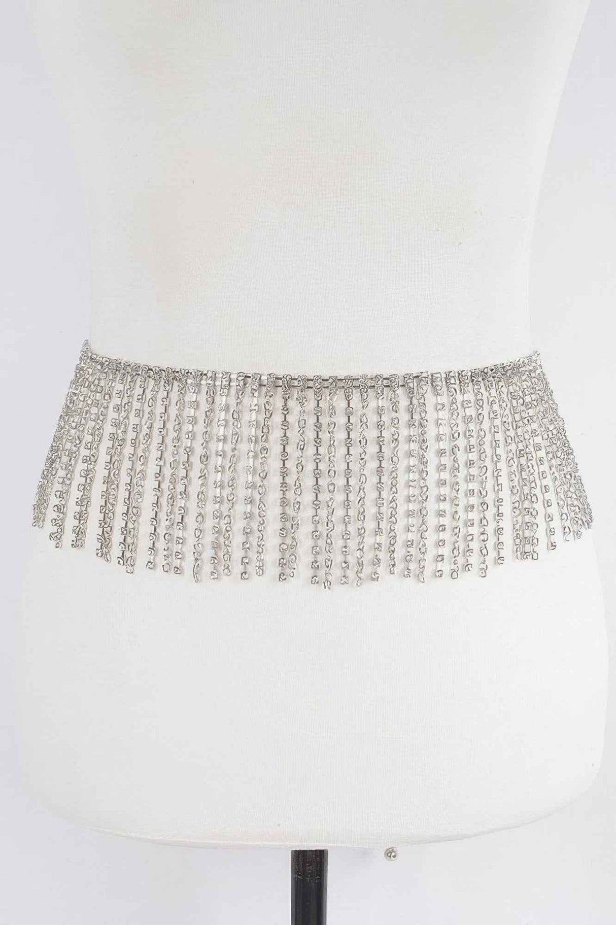 Rhinestone Curtain Belt