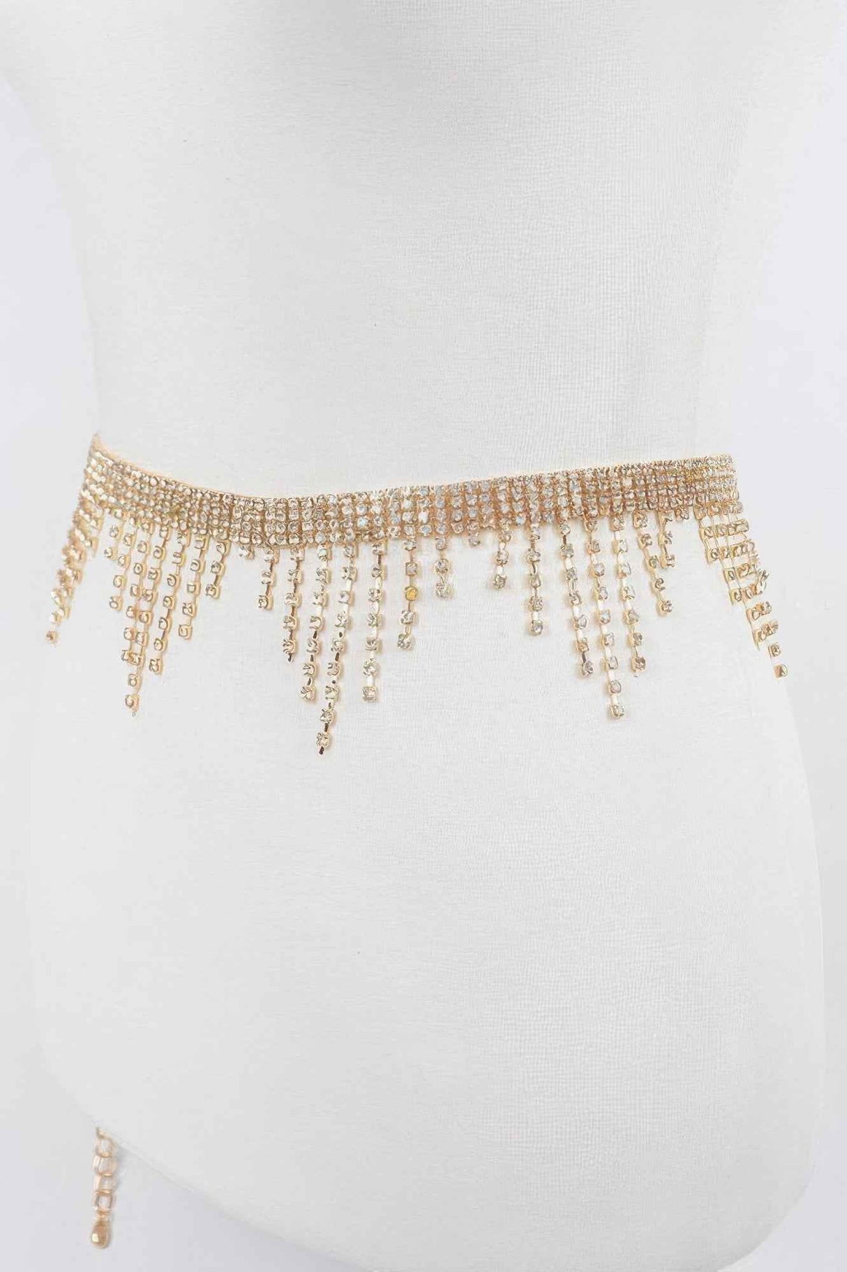 Falling Icicle Gemstone Belt