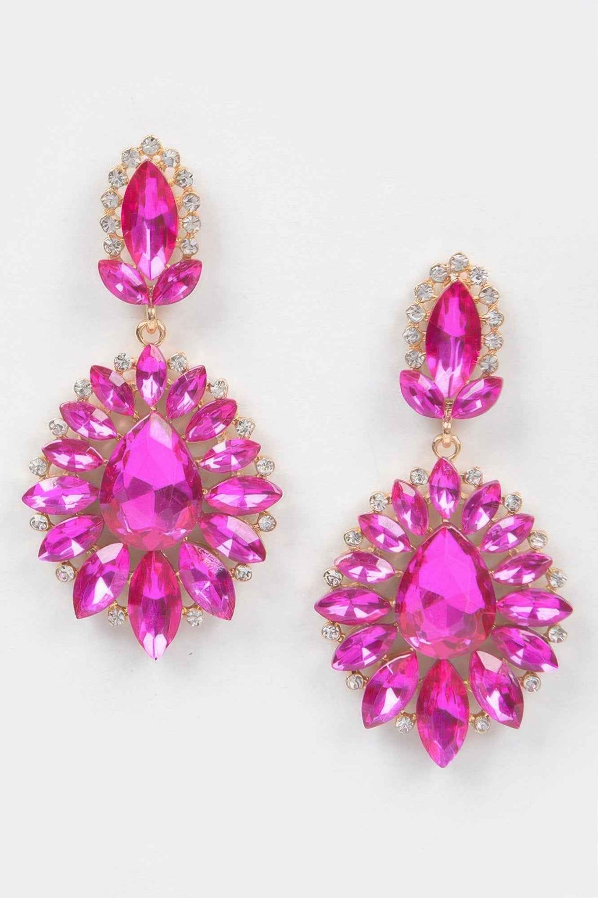 Rhinestone Dangle Earring