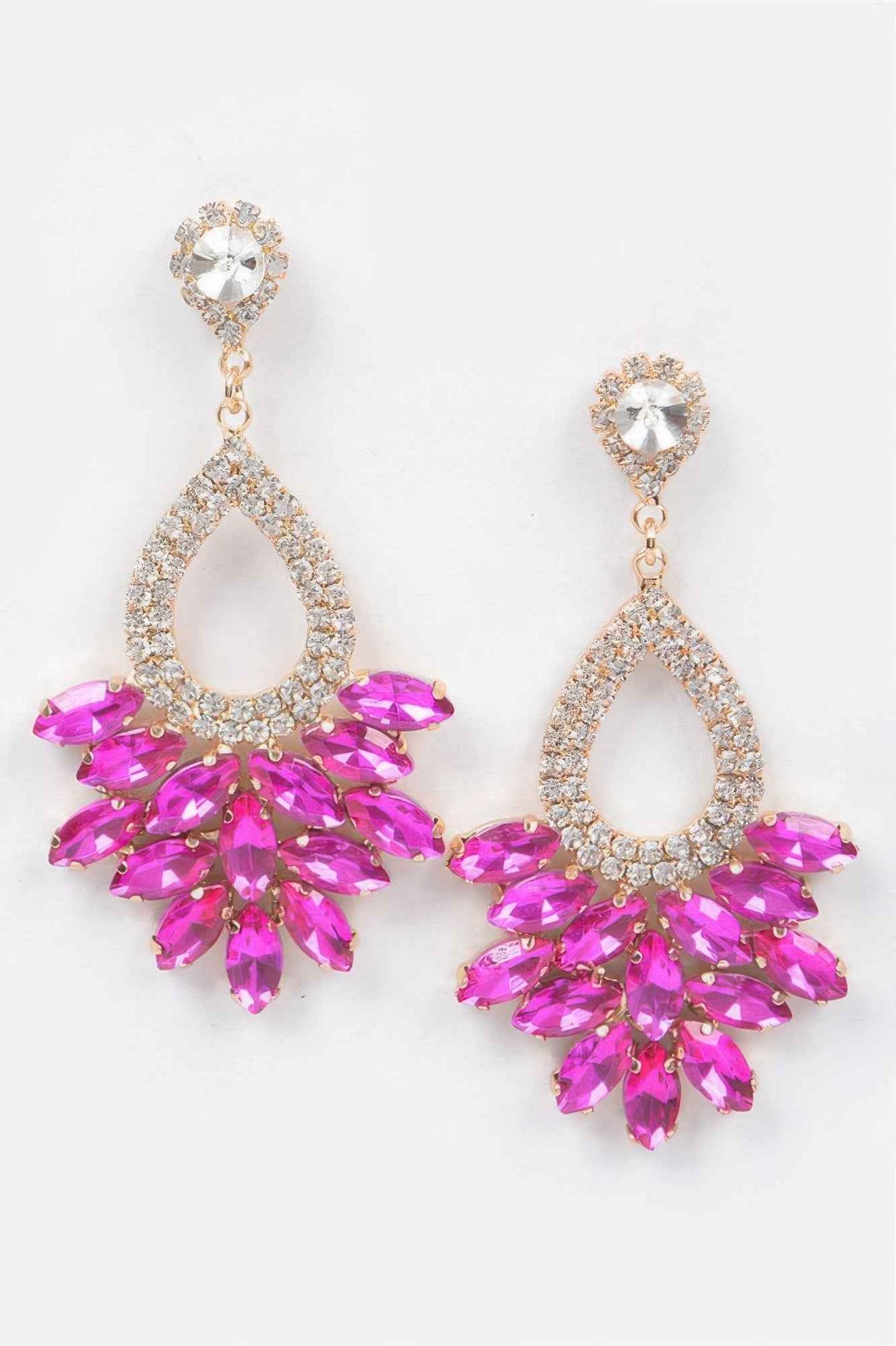 Rhinestone Dangle Earring