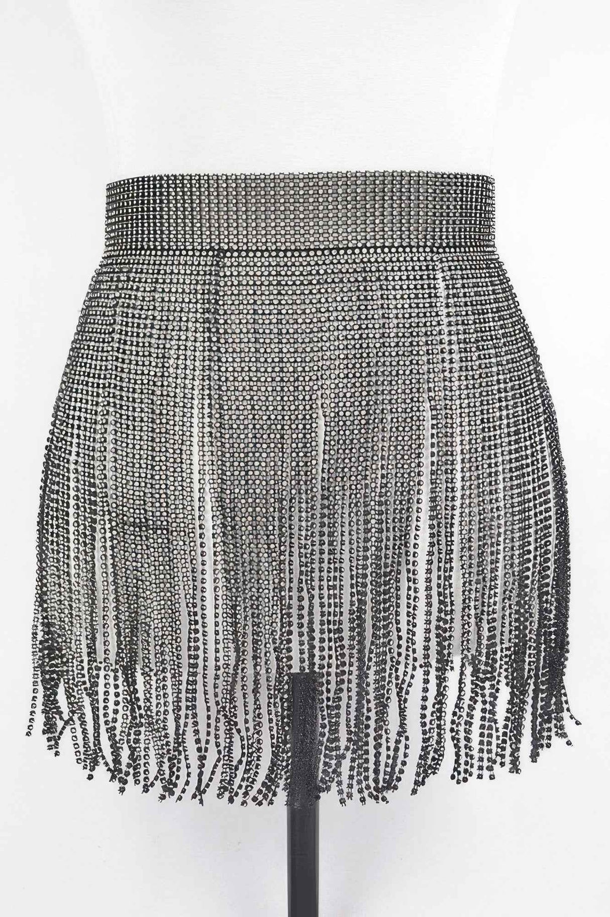 Rhinestone Fringe Belt