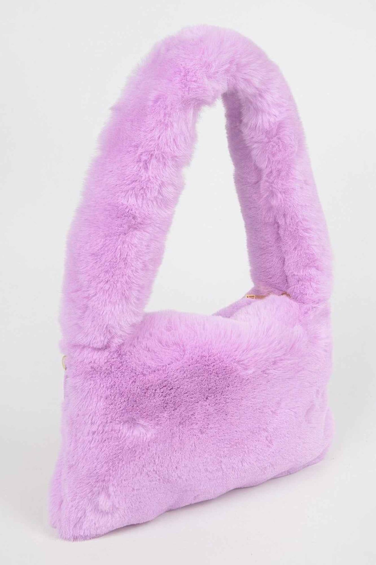 Faux Fur Shoulder Bag