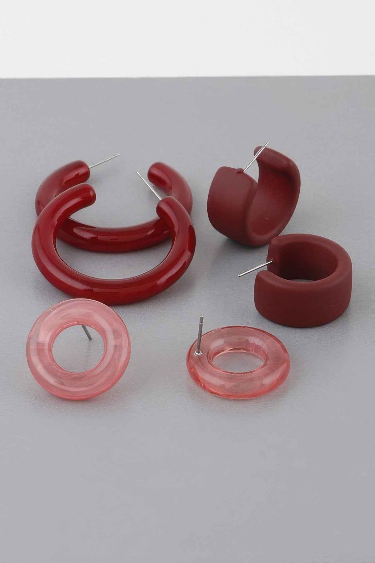Multi Hoop Earrings Set