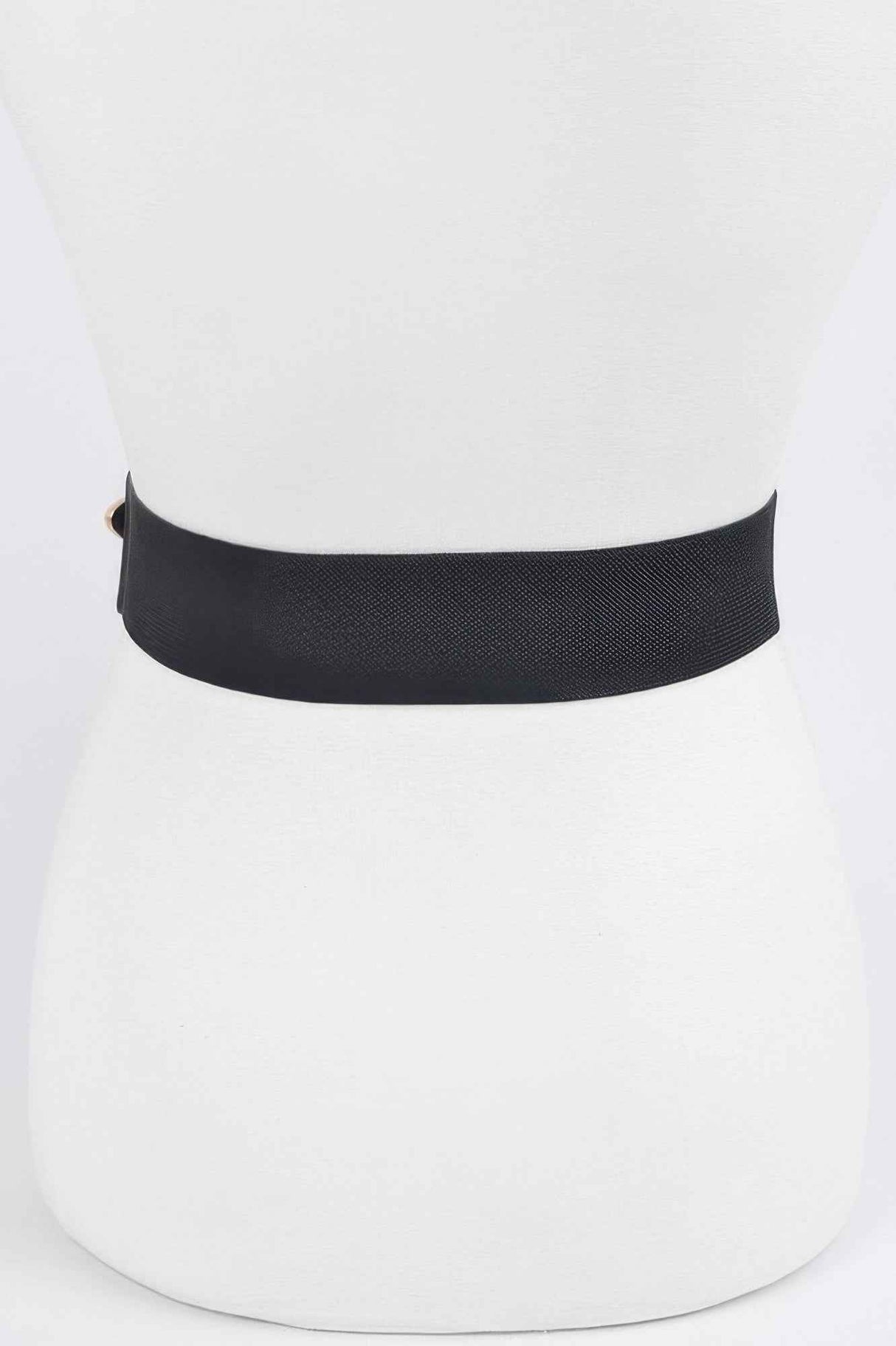 Multi Metal Chain Layered Stretch Belt