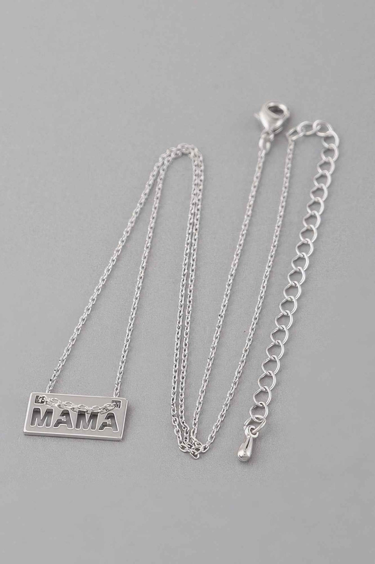 Mama Plate Necklace