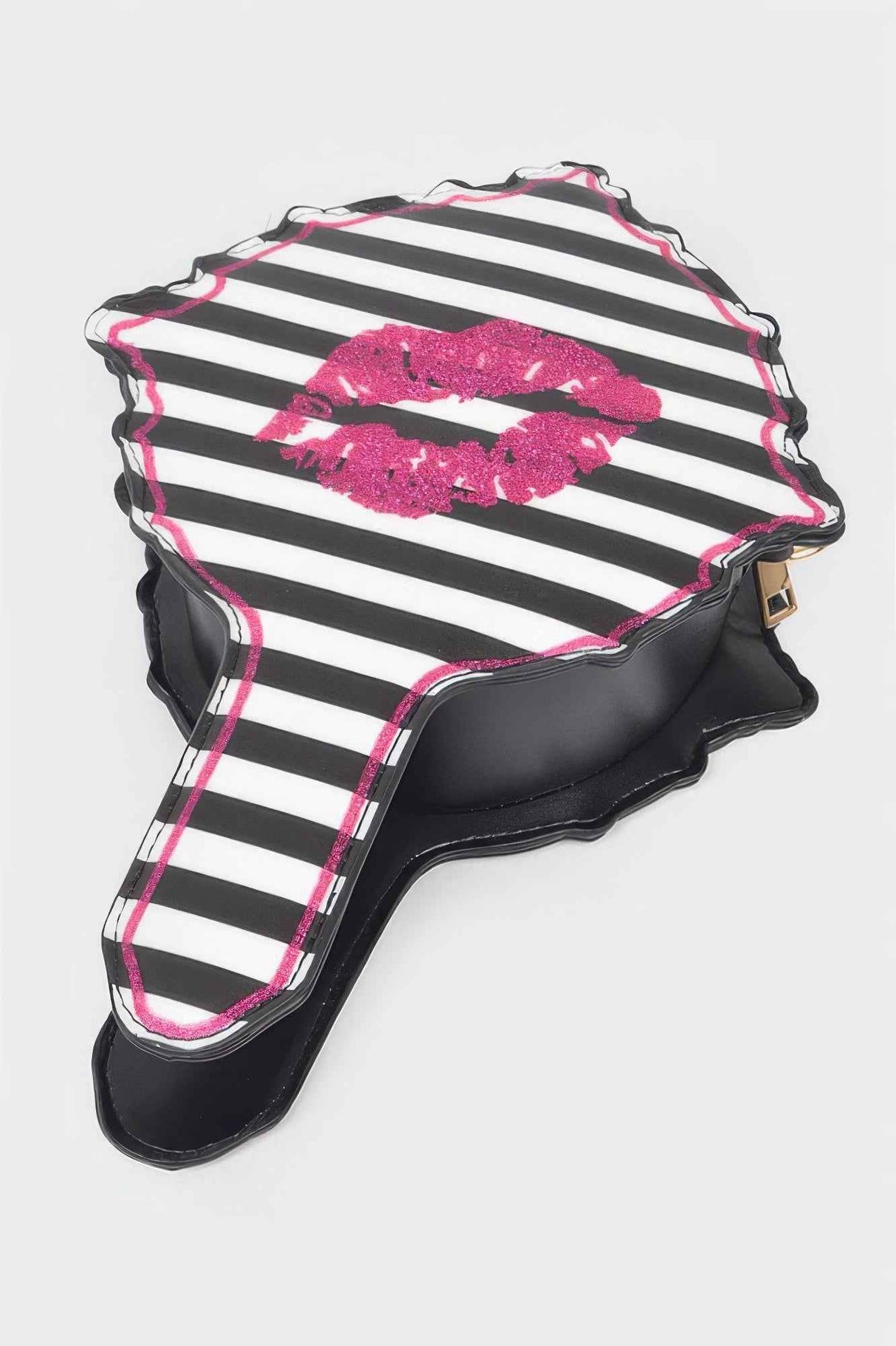 Lips Hair Brush Clutch