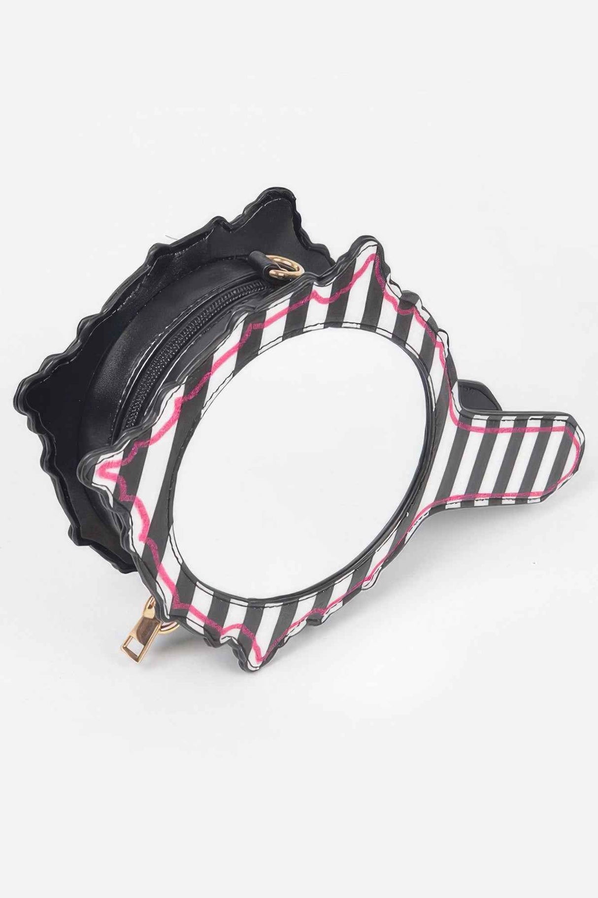 Lips Hair Brush Clutch