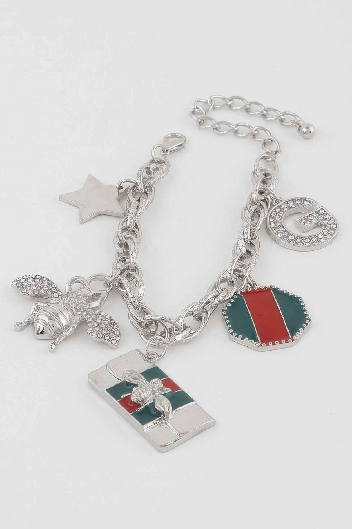Killer Bee Charms Bracelet