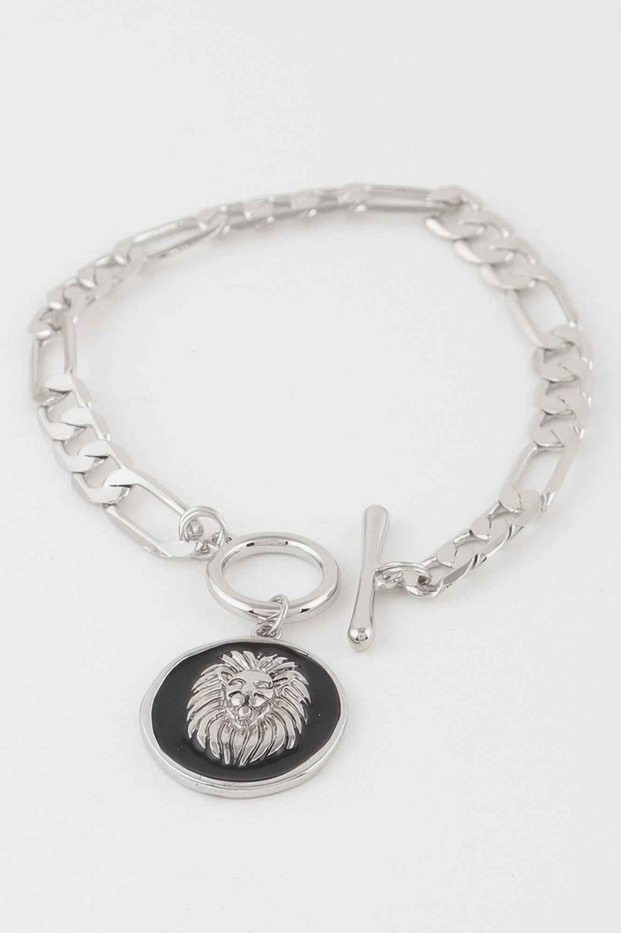 Lion Emblem Toggle Bracelet