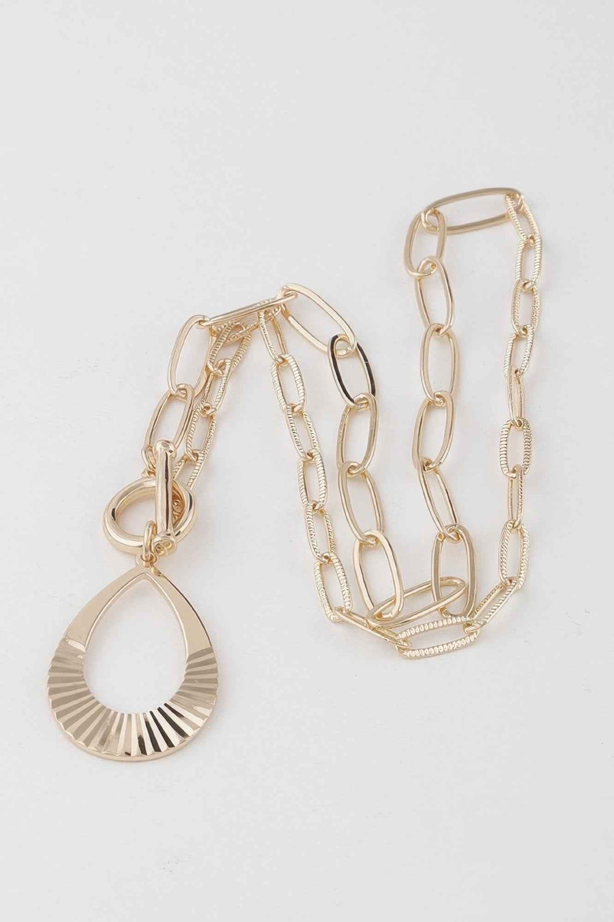 Teardrop Toggle Necklace