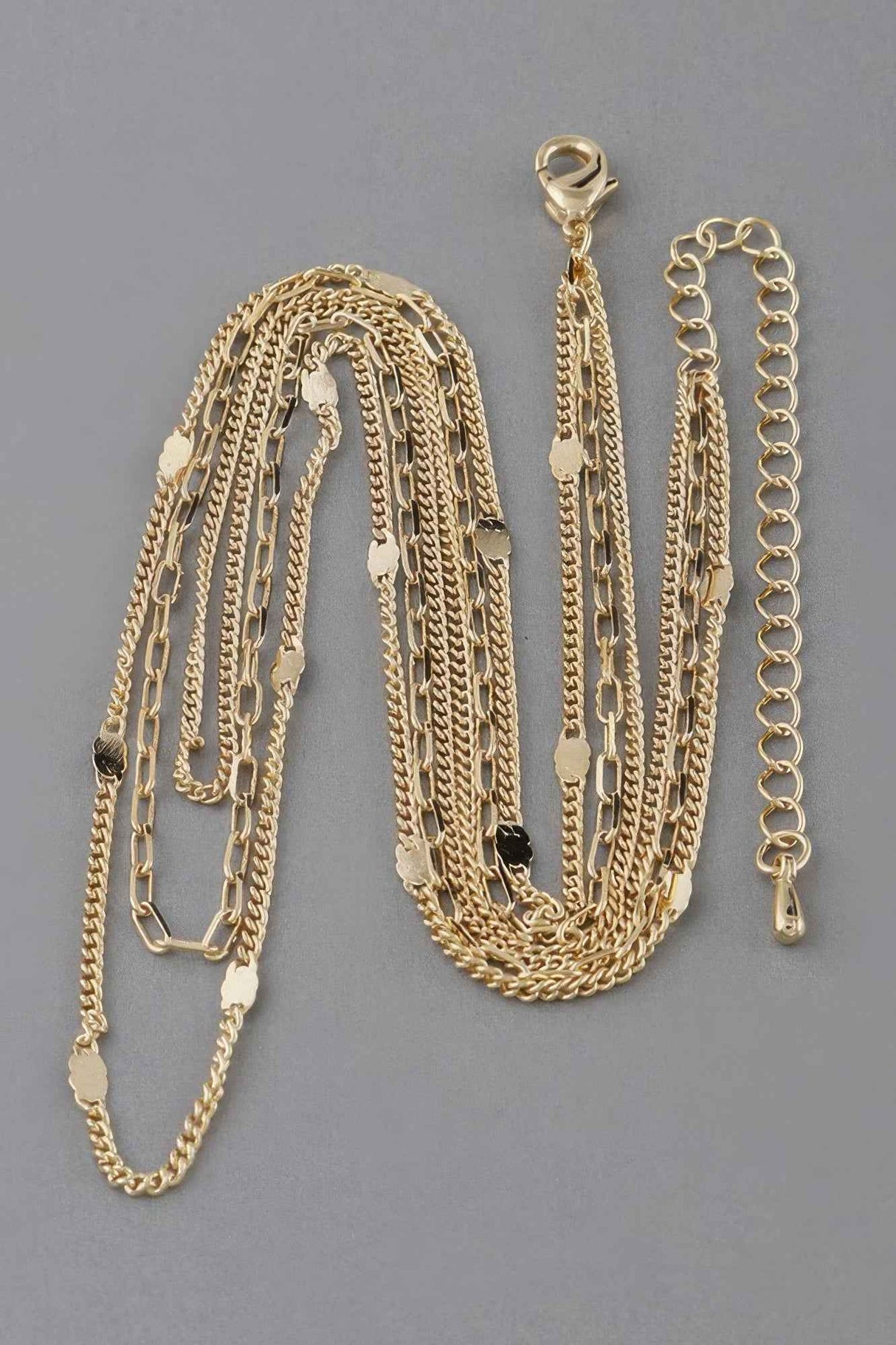 Triple Chain Necklace