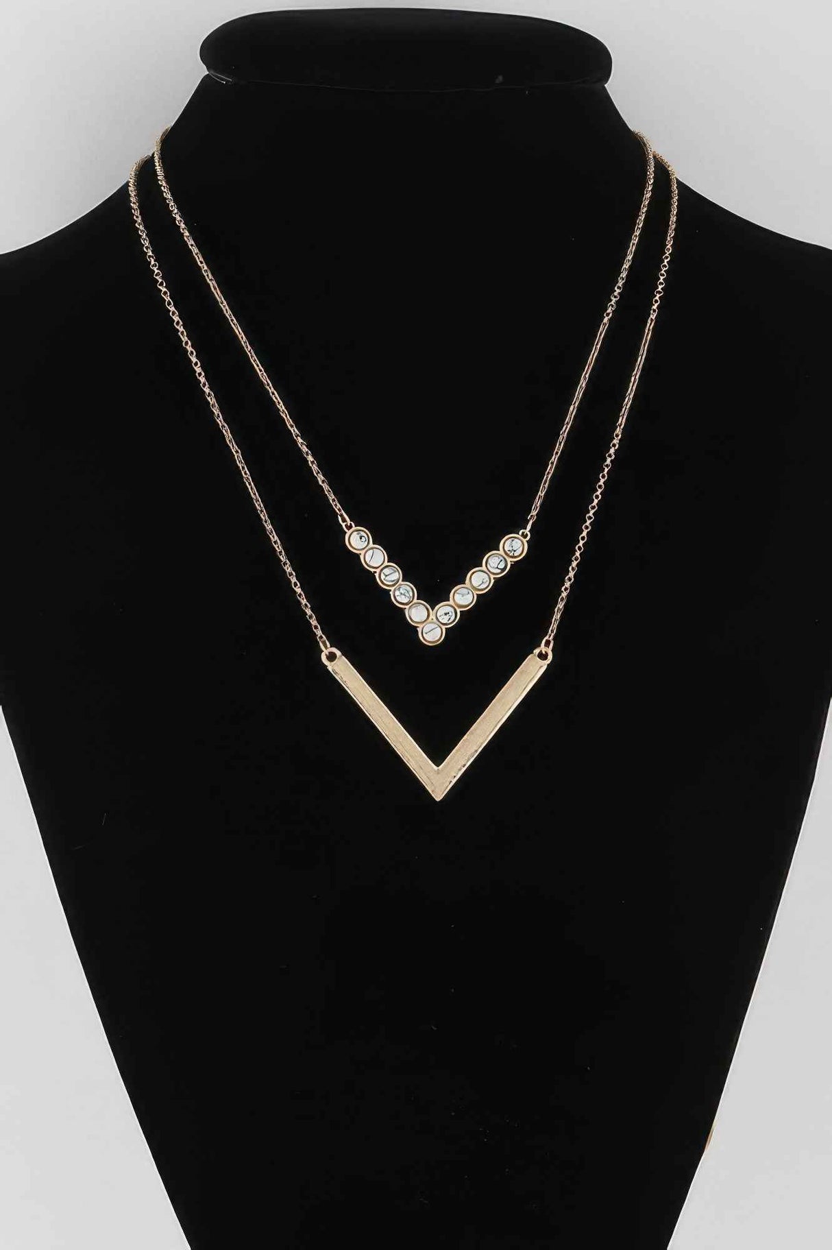 Stone V Necklace