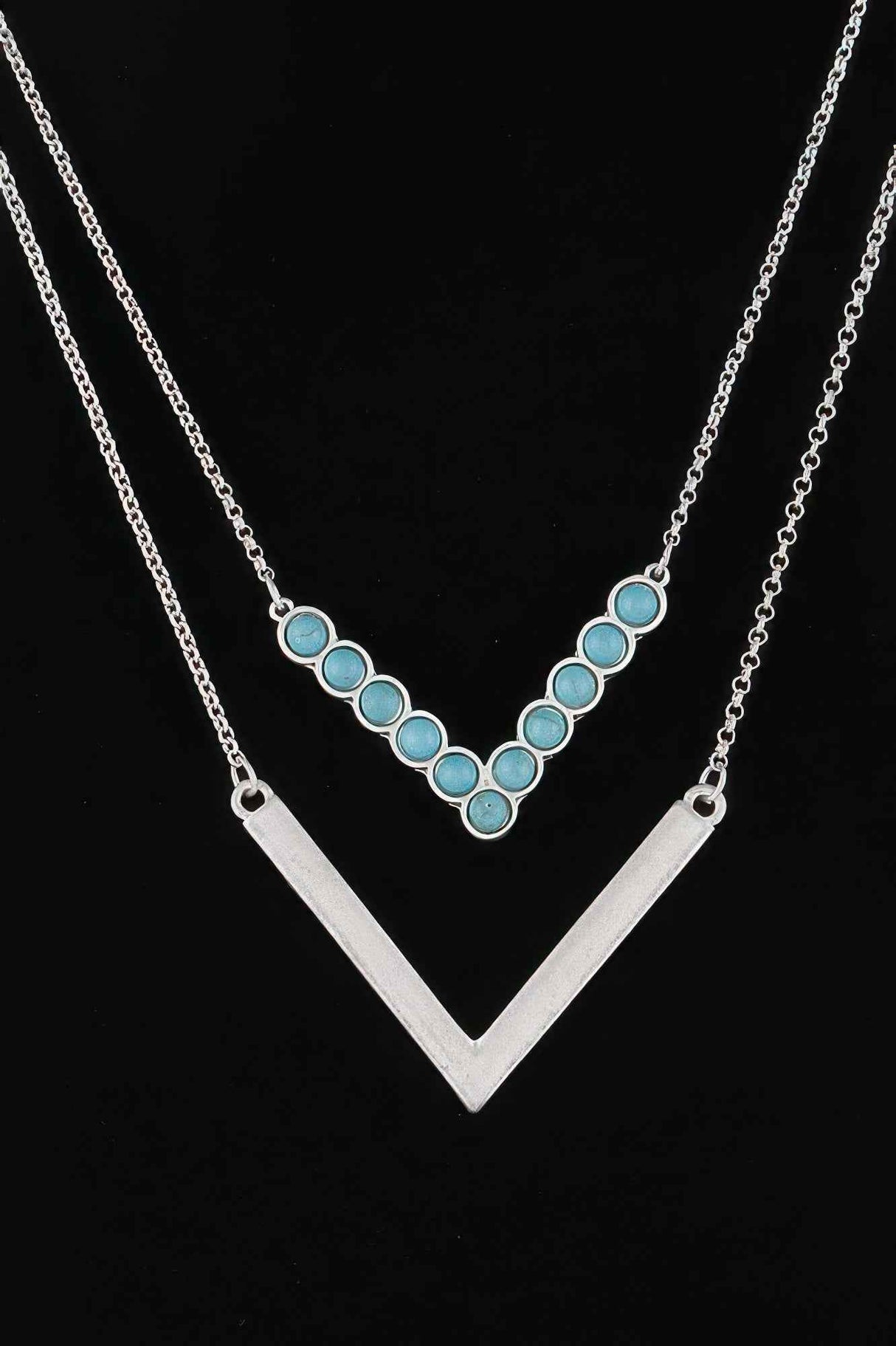 Stone V Necklace