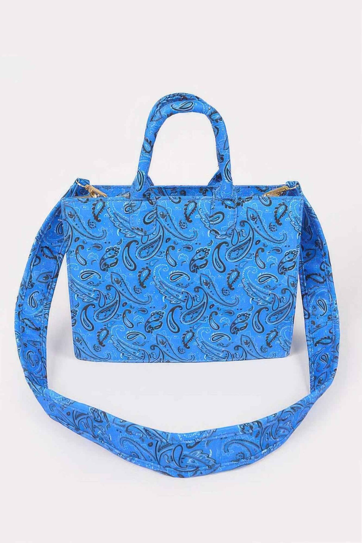 Bandana Medium Tote W/wide Strap
