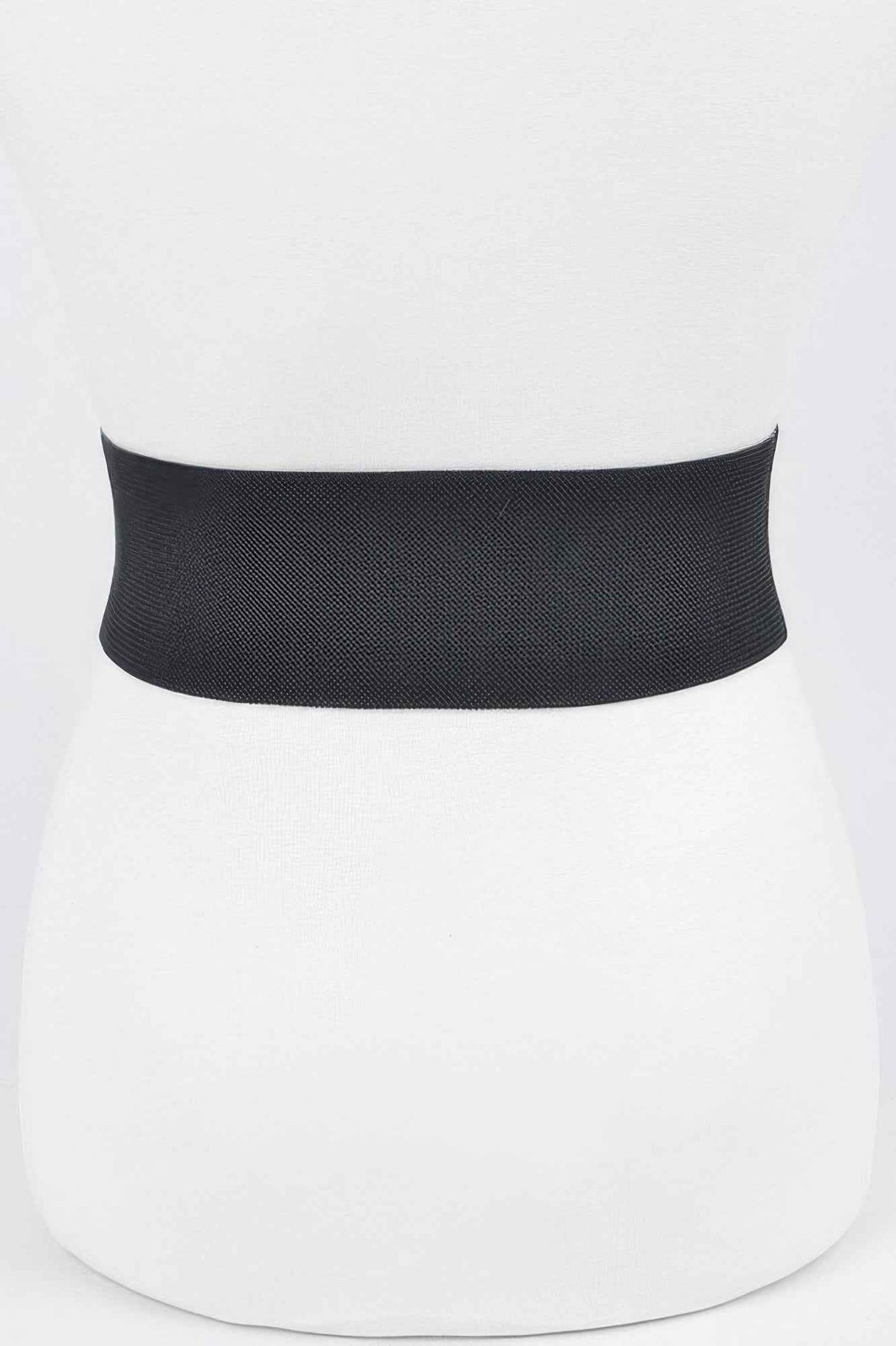 Big Metal Buckle Elastic Belt