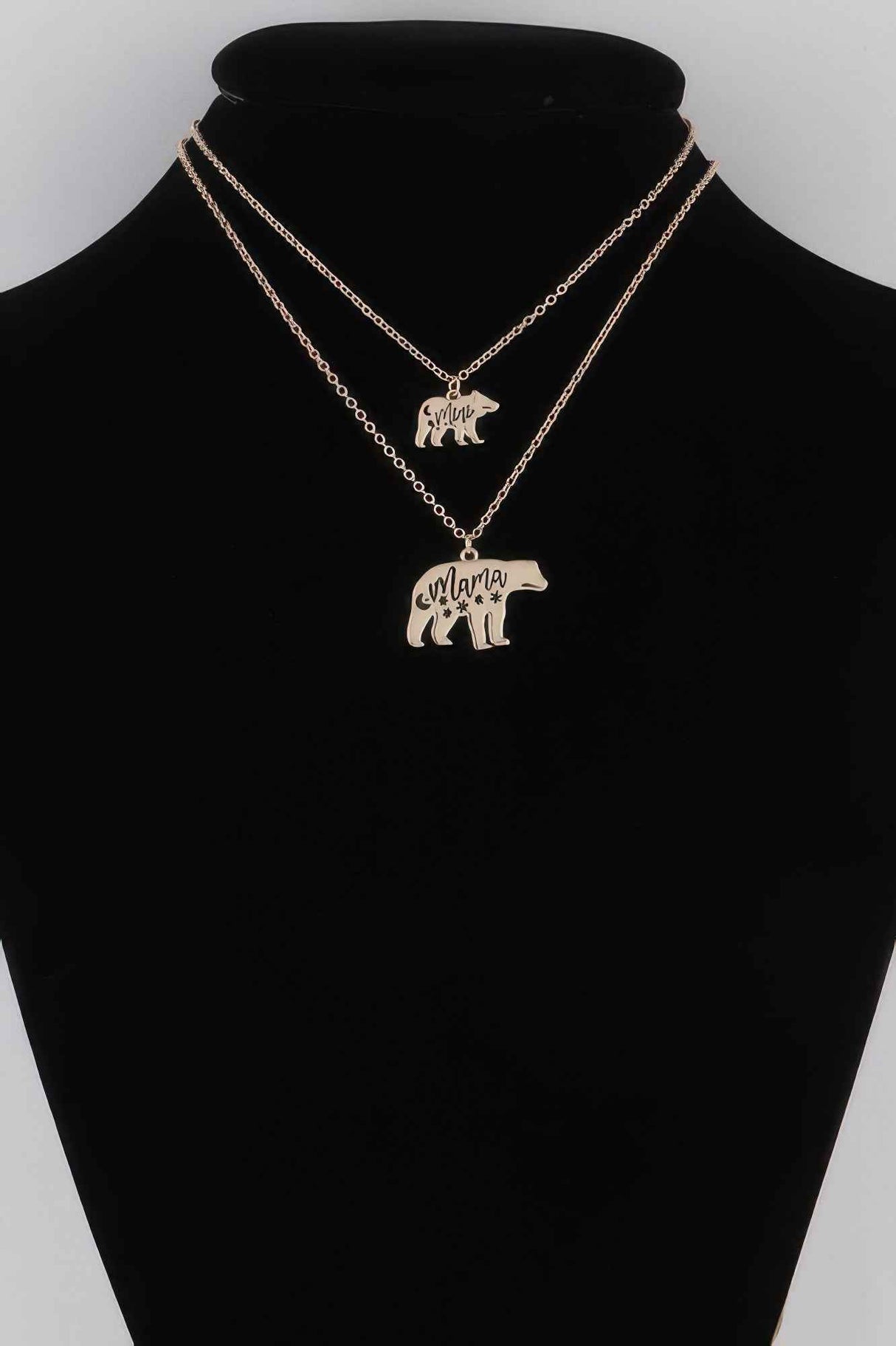 Mini N Mama Bear Necklace