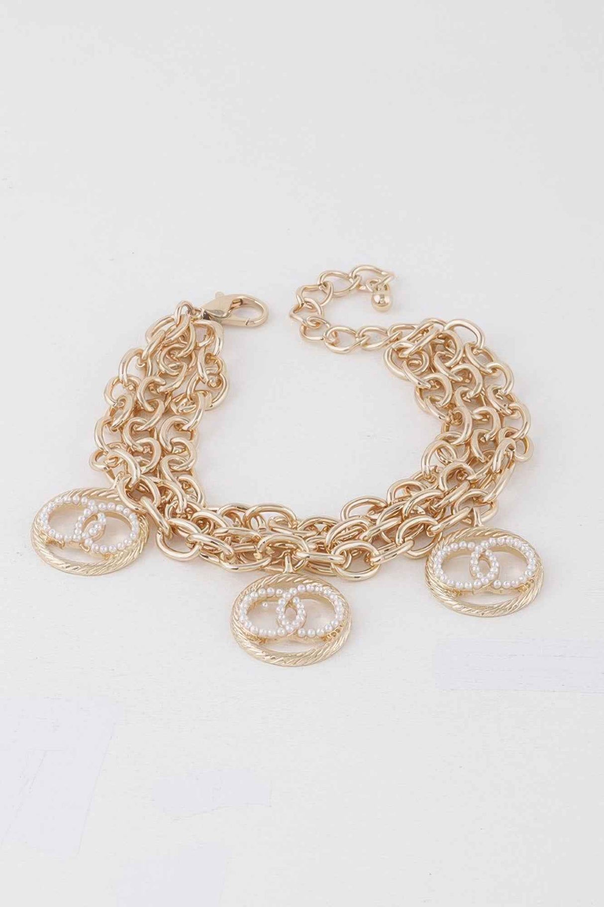Multi Oo Charm Bracelet